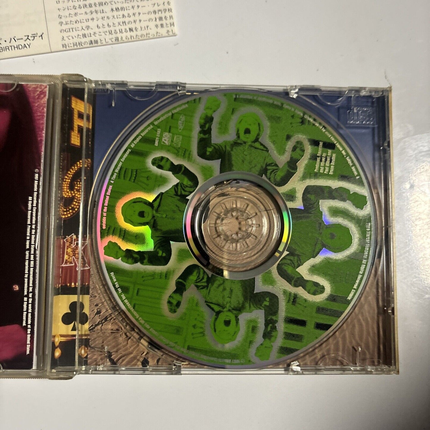 Paul Gilbert - King Of Clubs [Japan Bonus Track] (CD, 1997) Japan amcy-2483