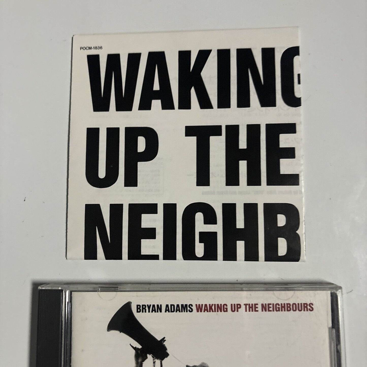 Bryan Adams - Waking Up The Neighbours (CD, 1993) Japan pocm-1836