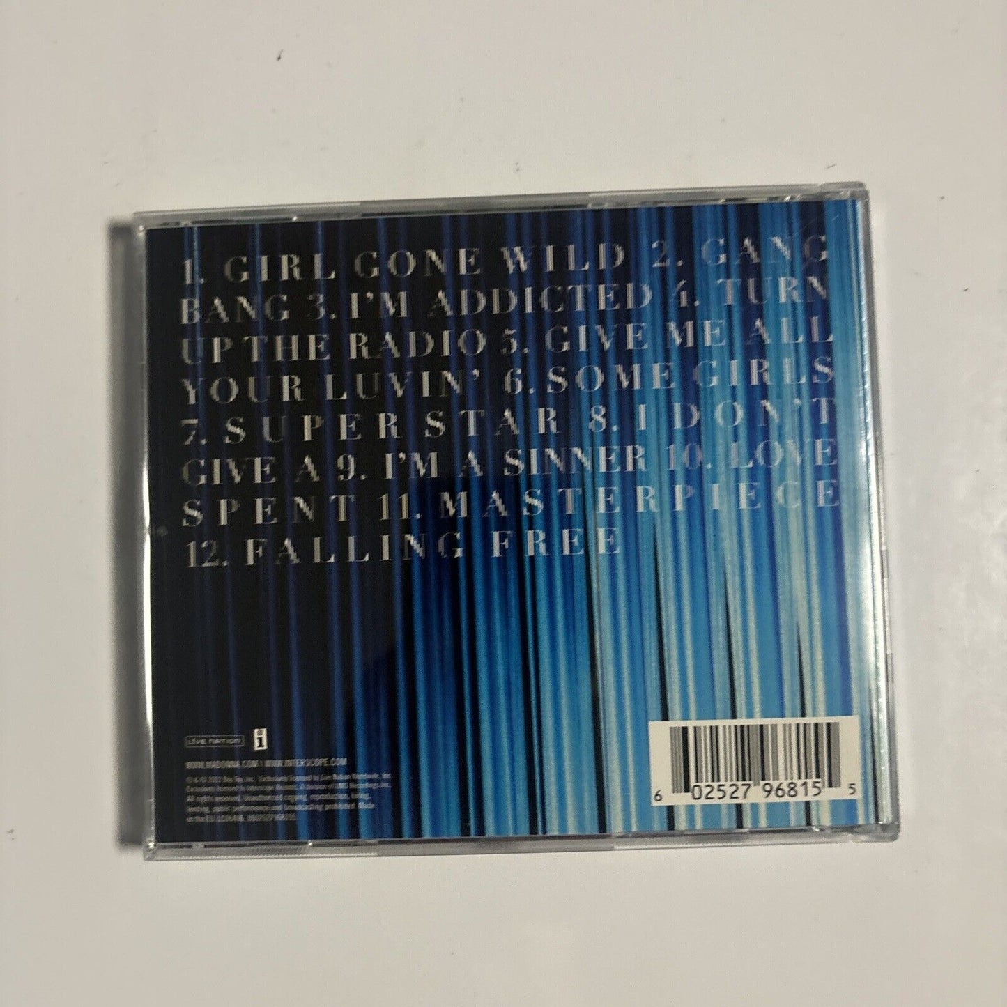 Madonna - MDNA (CD, 2012) Interscope Records