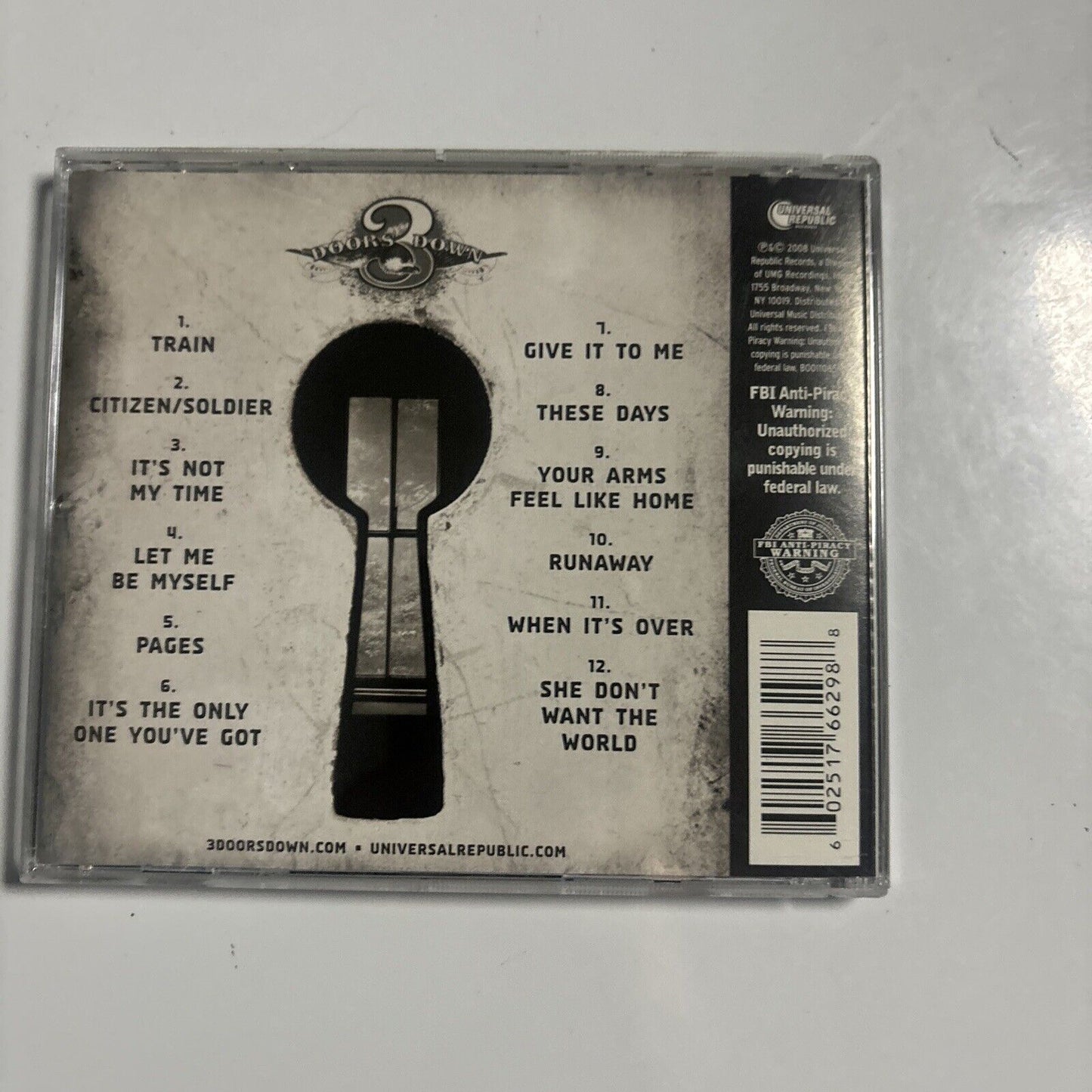 3 Doors Down - 3 Doors Down (CD, 2008) B0011065-02