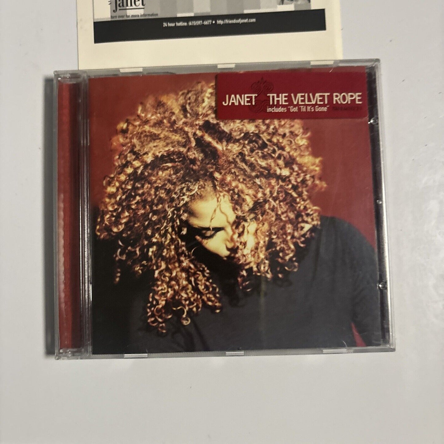 Janet Jackson - The Velvet Rope (CD, 1997) CDV 2860