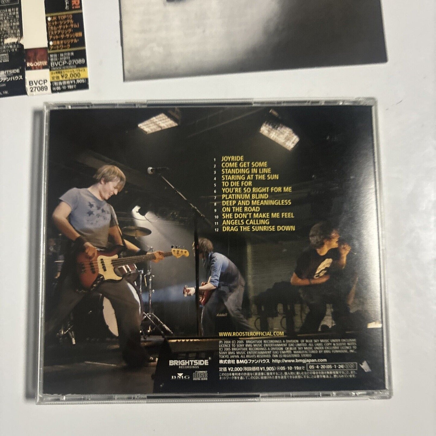 Rooster - Rooster [Japan Bonus Track] (CD, 2005) Japan BVCP-27089 obi