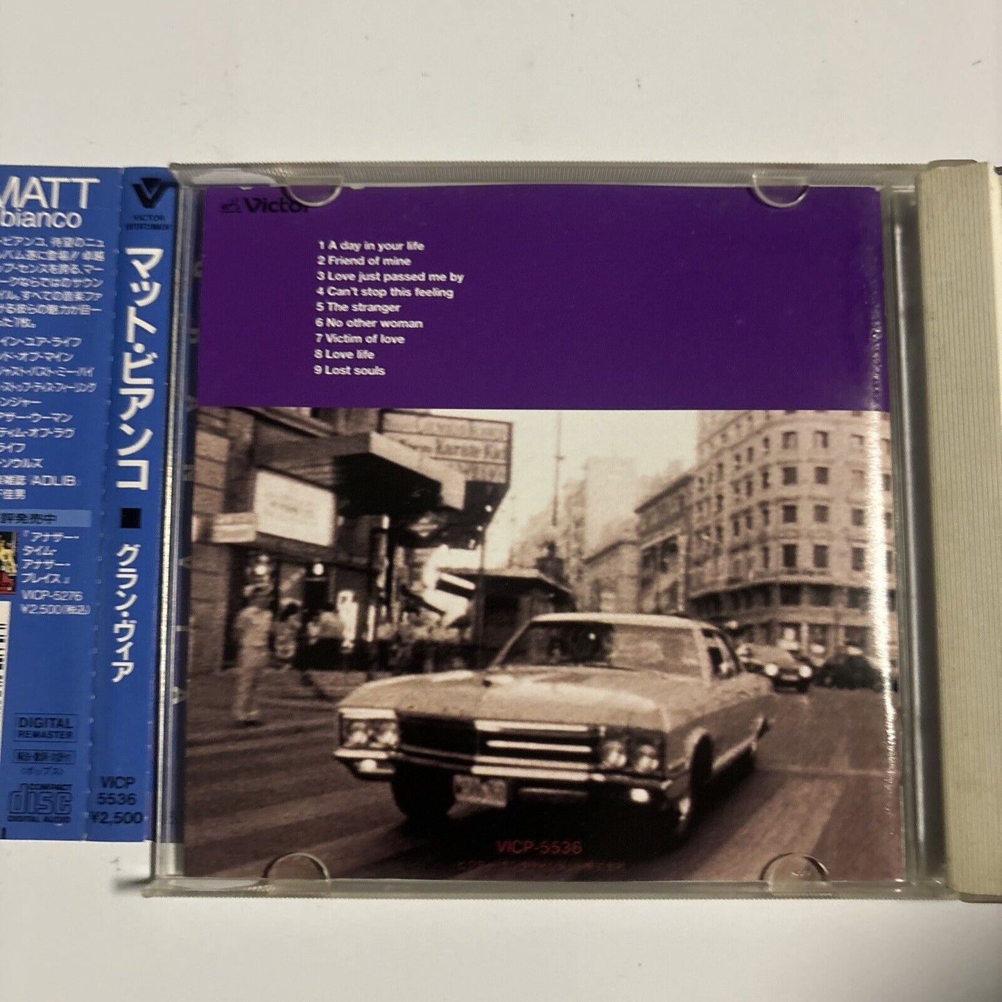 Matt Bianco - Gran Via (CD, 1995) Japan VICP-5536 Obi