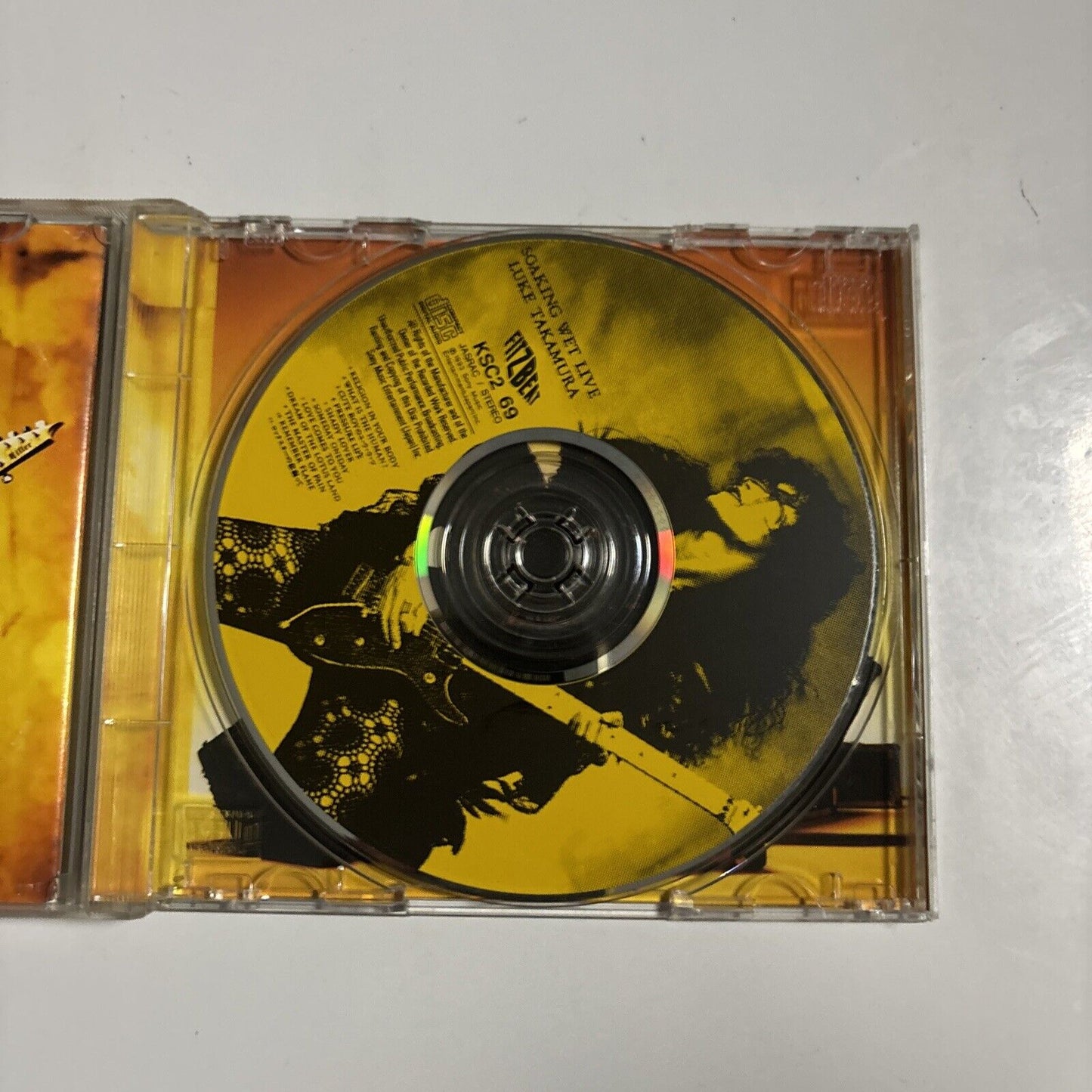 Luke Takamura - Soaking Wet Live (CD, 1993) Japan ksc2-69