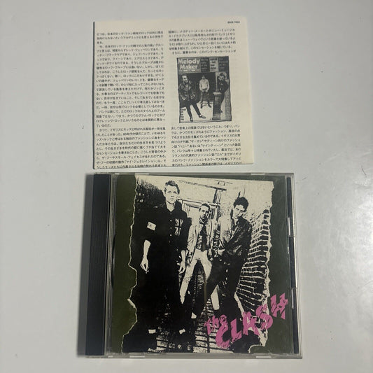 The Clash - The Clash (CD, 1996) Japan esca-7616 Rock