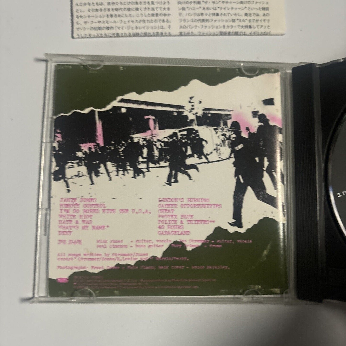 The Clash - The Clash (CD, 1996) Japan esca-7616 Rock