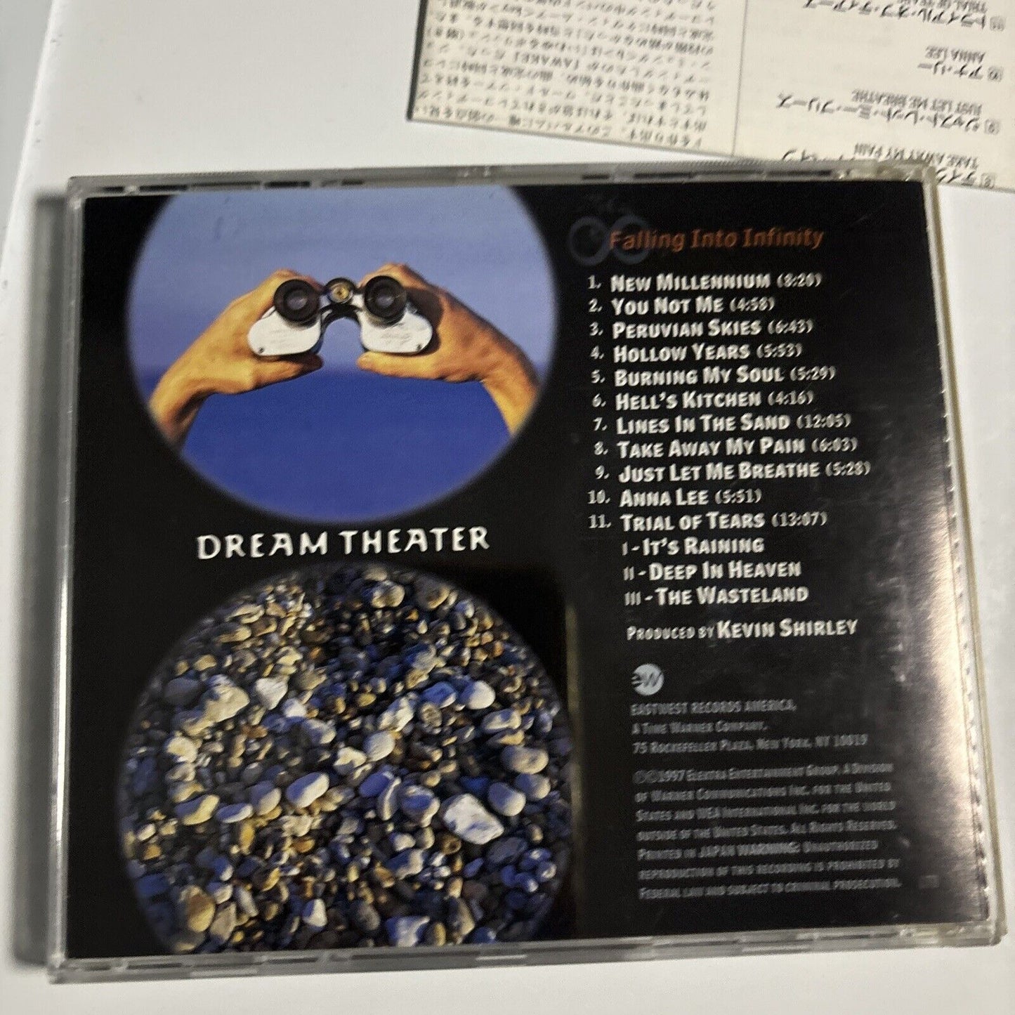 Dream Theater - Falling Into Infinity (CD, 1997) Japan amcy-2315