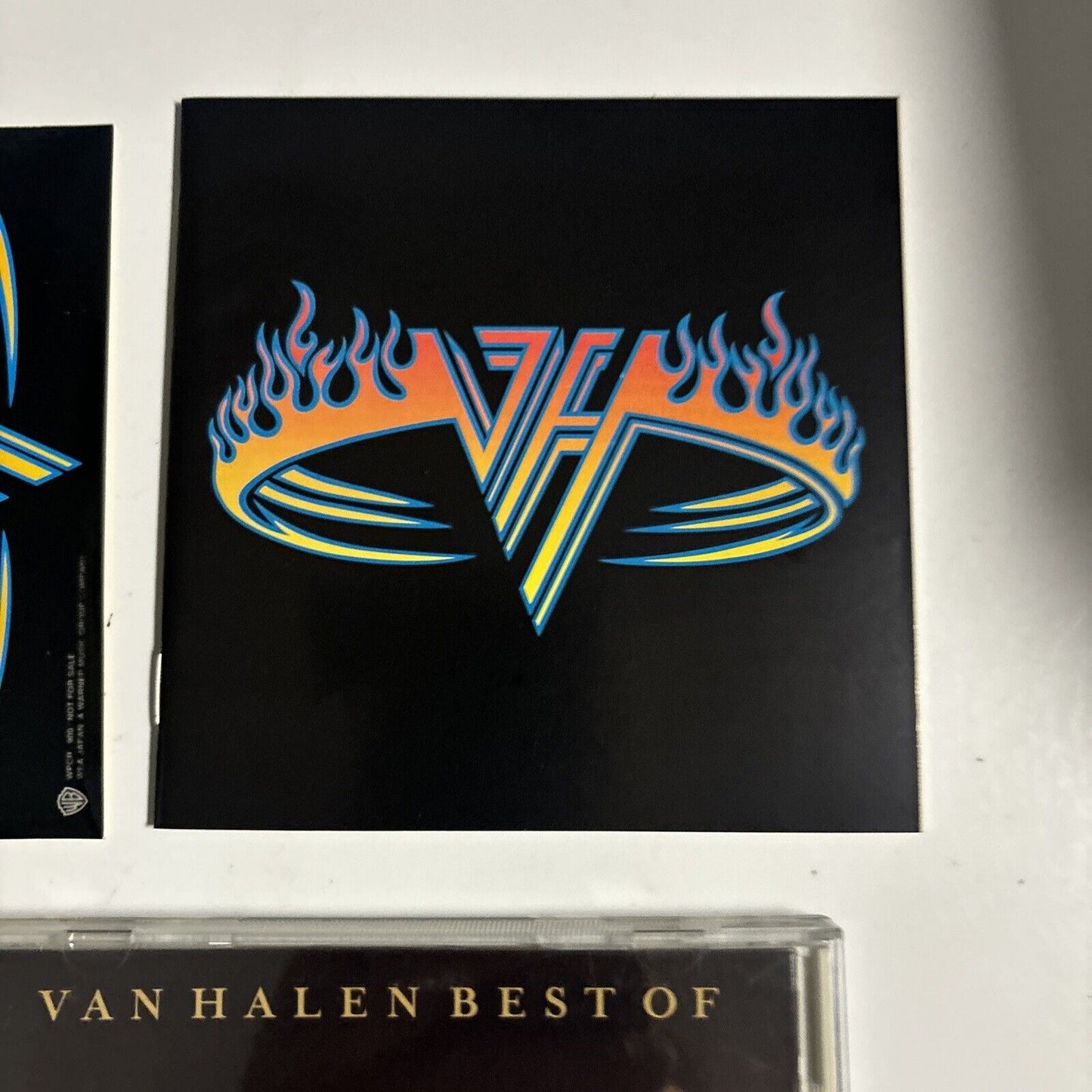 Van Halen - Best Of Volume 1 (CD, 1996) Japan wpcr-900 Sticker