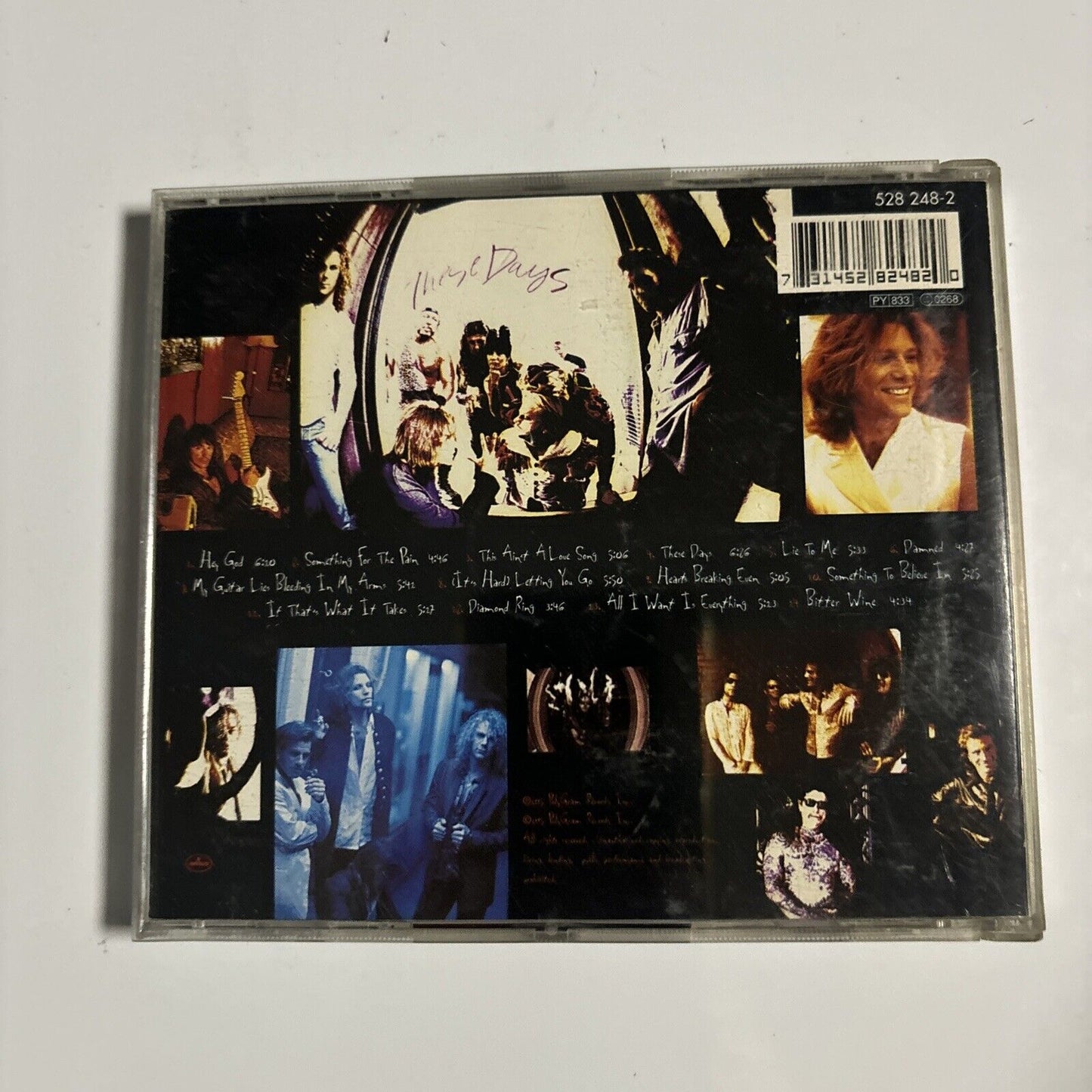 Bon Jovi - These Days (CD, 1995) 528 248-2