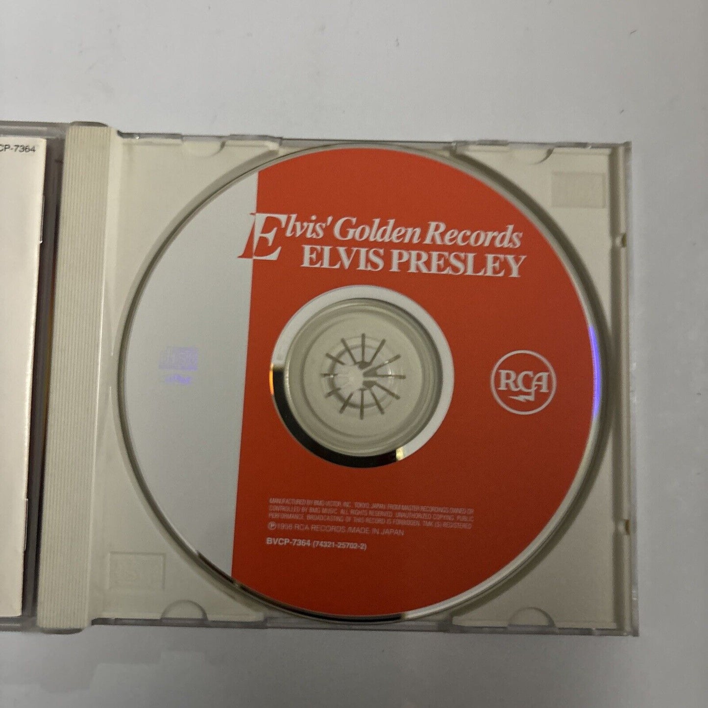 Elvis Presley - Elvis' Golden Records (CD, 1995) Japan BVCP-7364