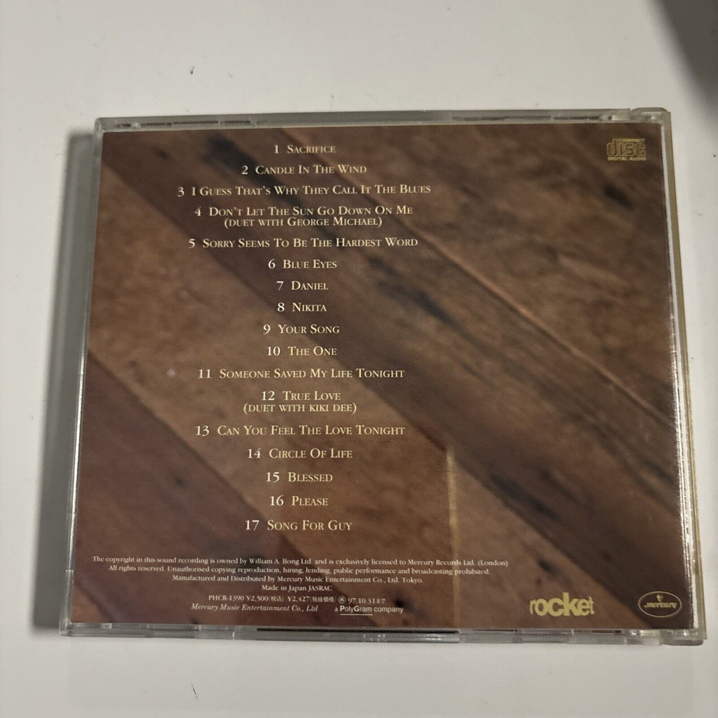 Elton John - Love Songs (CD, 1995) Rocket Record Company 528 788-2