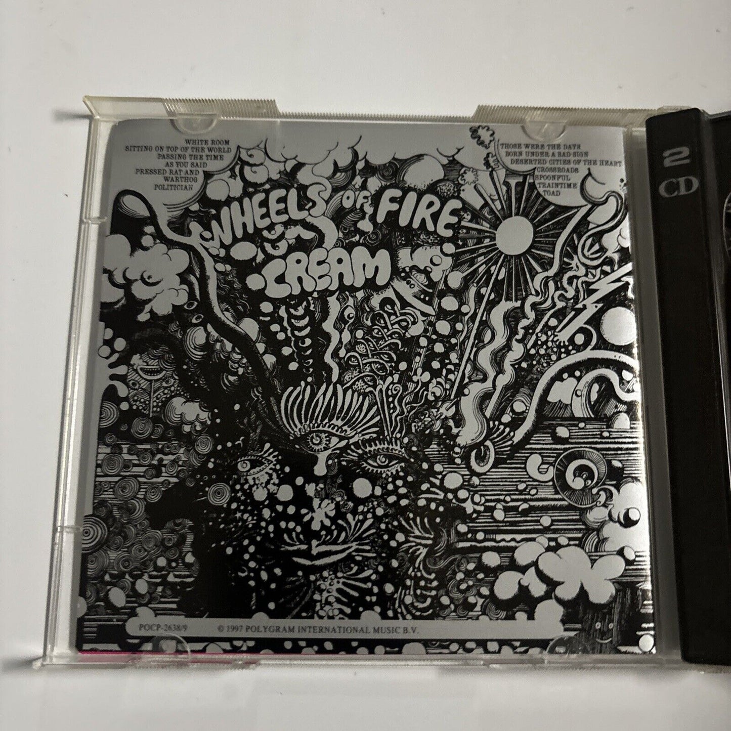 Cream - Wheels Of Fire (CD, 1999) Japan pocp-2638/9