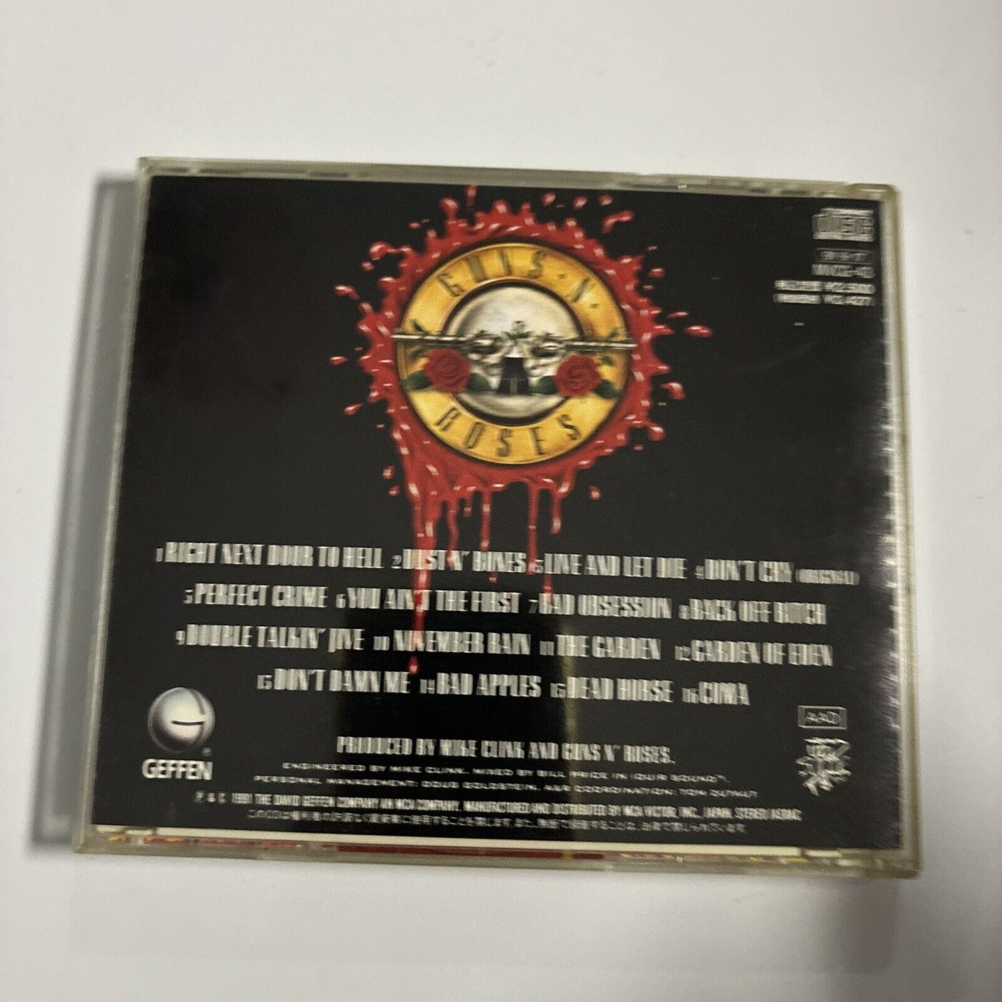 Guns N' Roses - Use Your Illusion I (CD, 1991) Japan mvcg-43