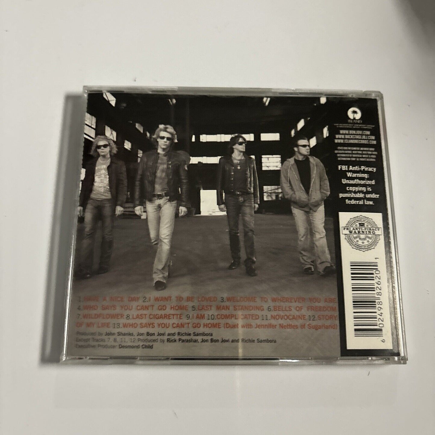 Bon Jovi - Have A Nice Day (CD, 2005) Island Records B0005371-02