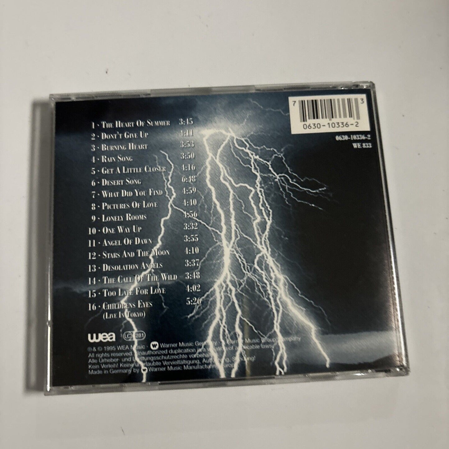 Fair Warning - Rainmaker (CD, 1995) WEA 4109357