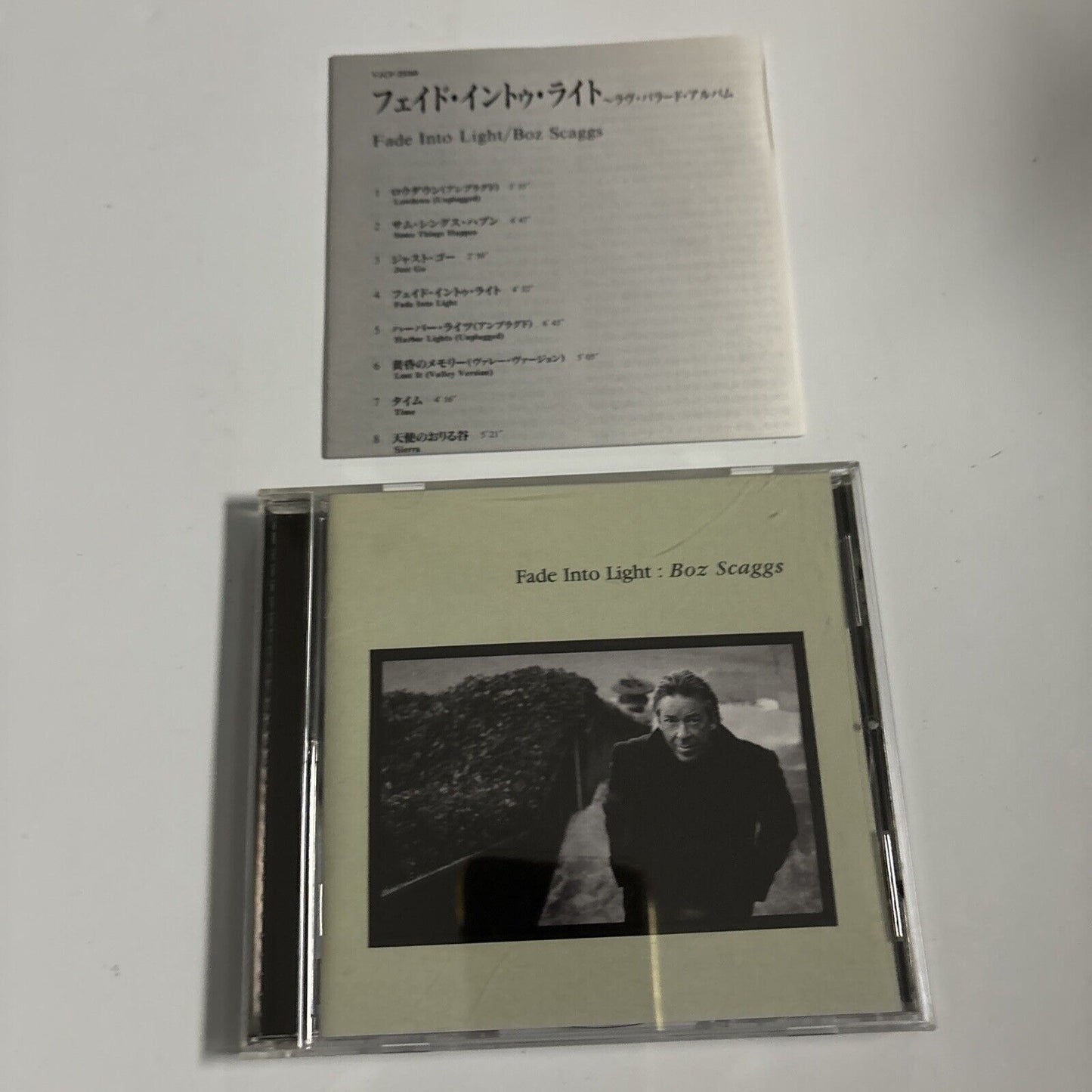 Boz Scaggs - Fade Into Light (CD, 1996) Japan vjcp-25260