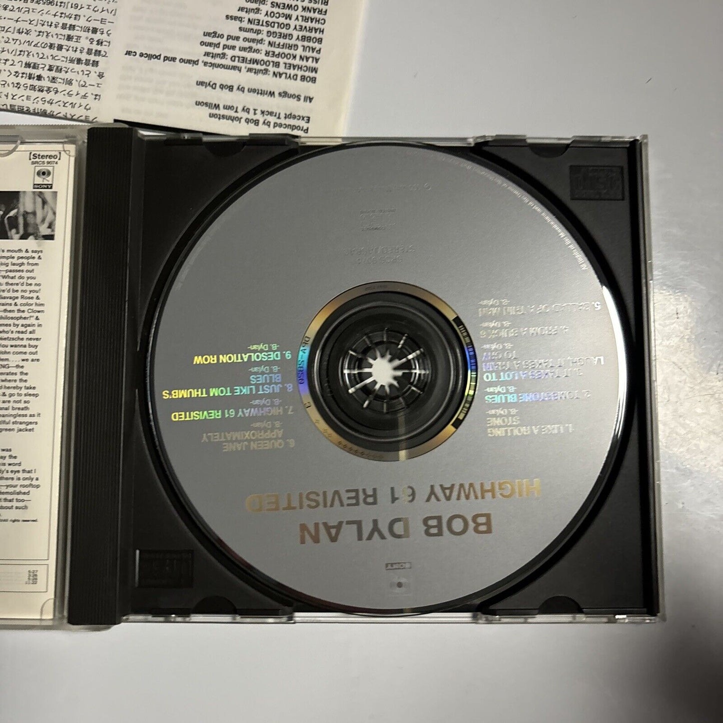 Bob Dylan - Highway 61 Revisited (CD, 1996) Japan SRCs-9074