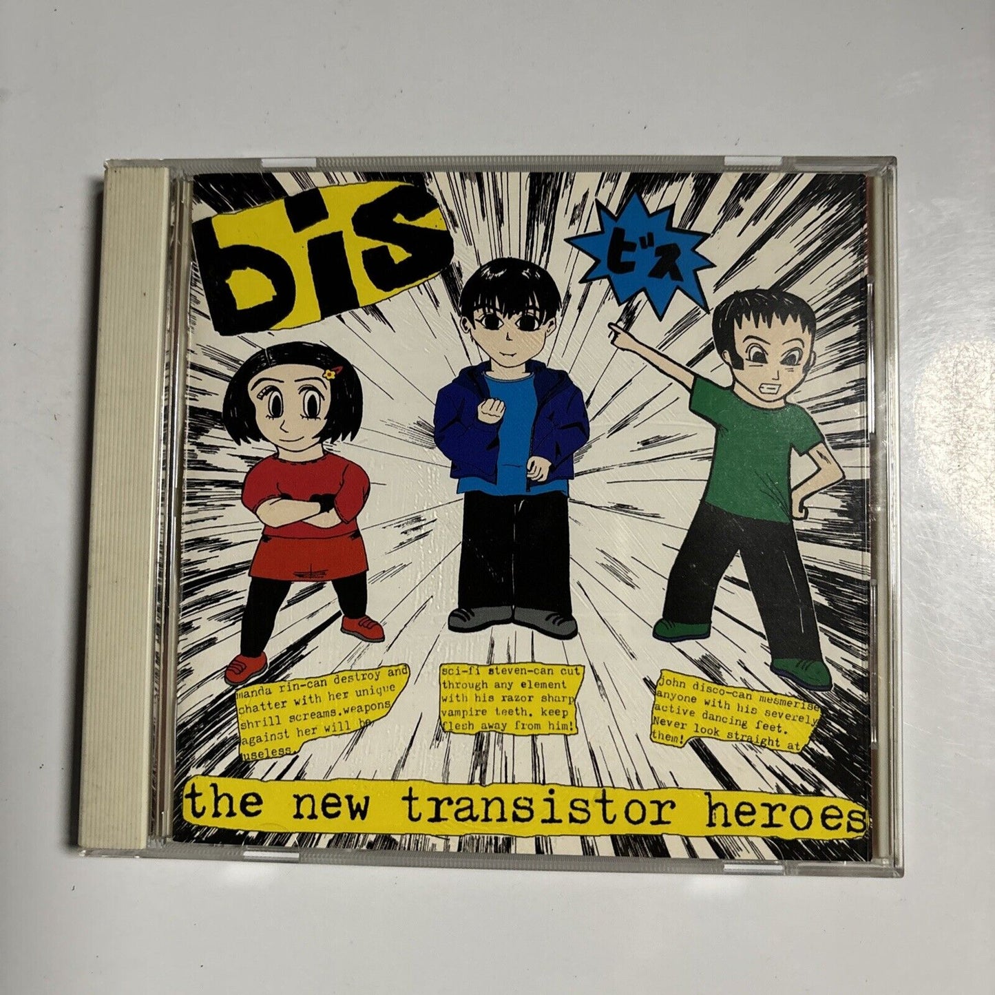 Bis - The New Transistor Heroes (CD, 1997) Japan SRC-8264