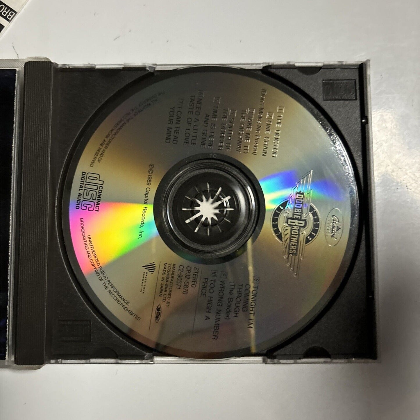 The Doobie Brothers - Cycles (CD, 1989) Japan CP32-5870