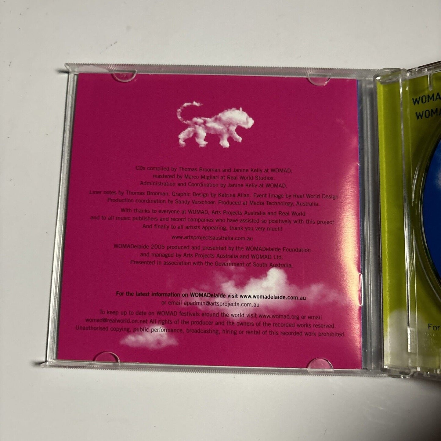 Womadelaide - Sounds Of The Planet (CD, 2005) Australia Wom2005