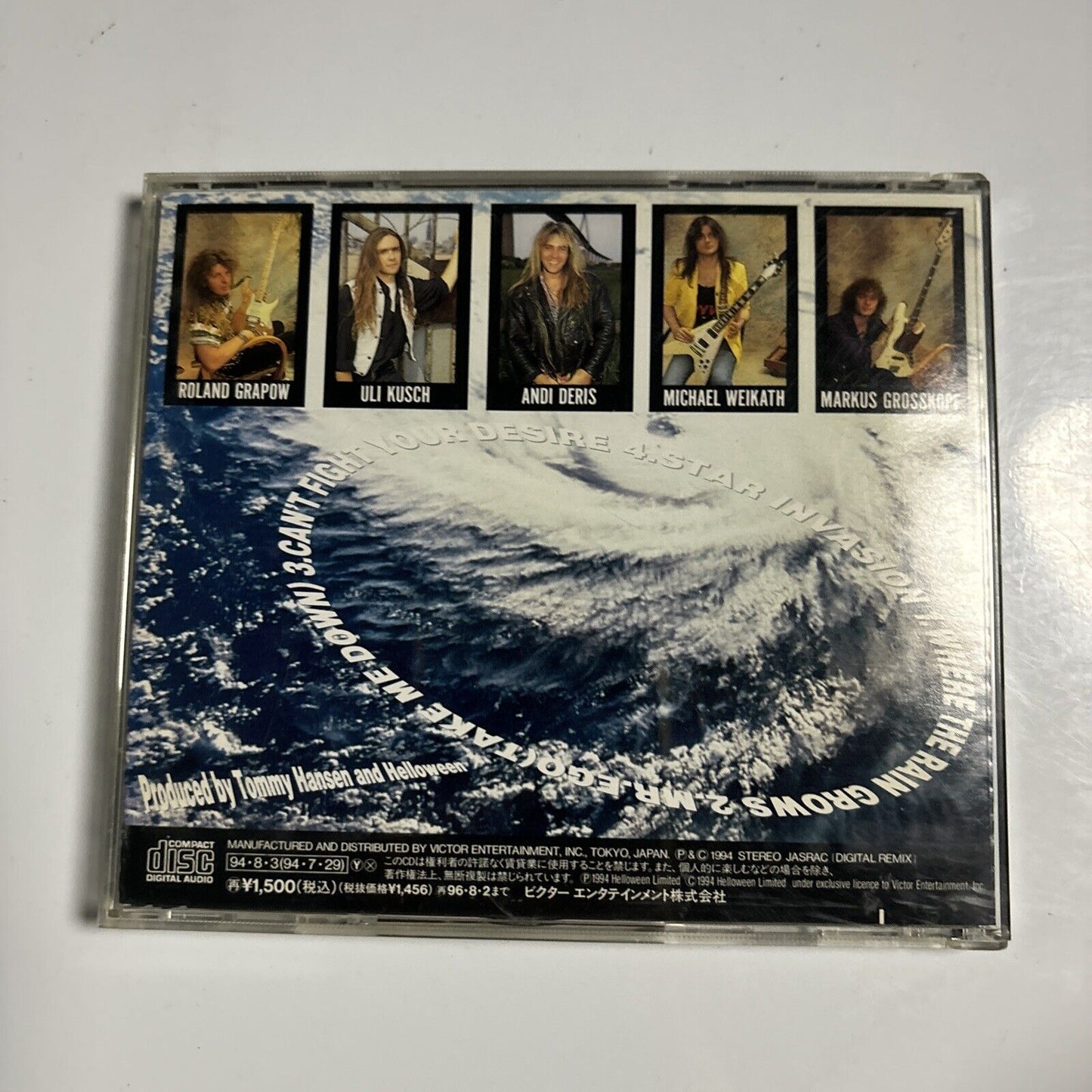 Helloween - Where The Rain Grows (CD, 1994) Japan VICP-15035