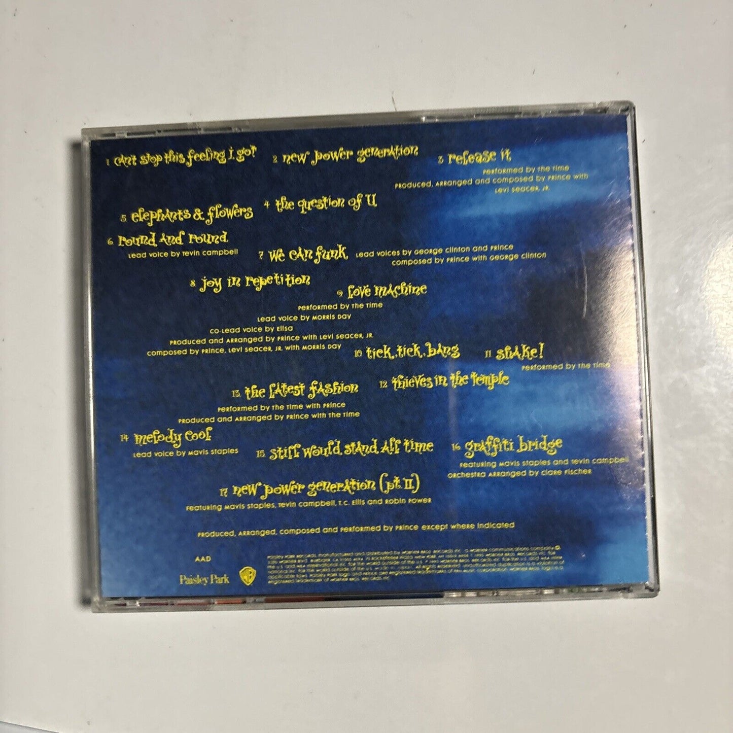 Prince - Graffiti Bridge (CD, 1990) Japan wpcp-3640