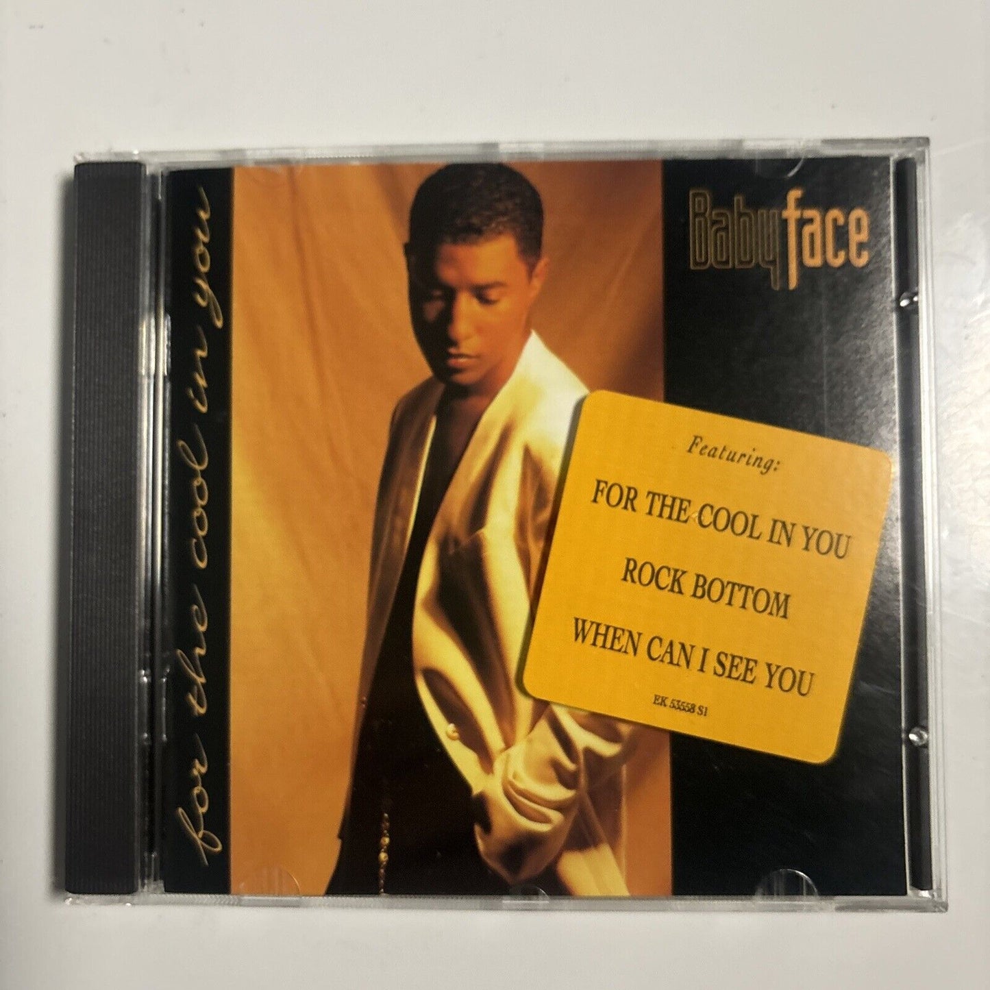 Babyface - For The Cool In You (CD, 1993) EK 53558