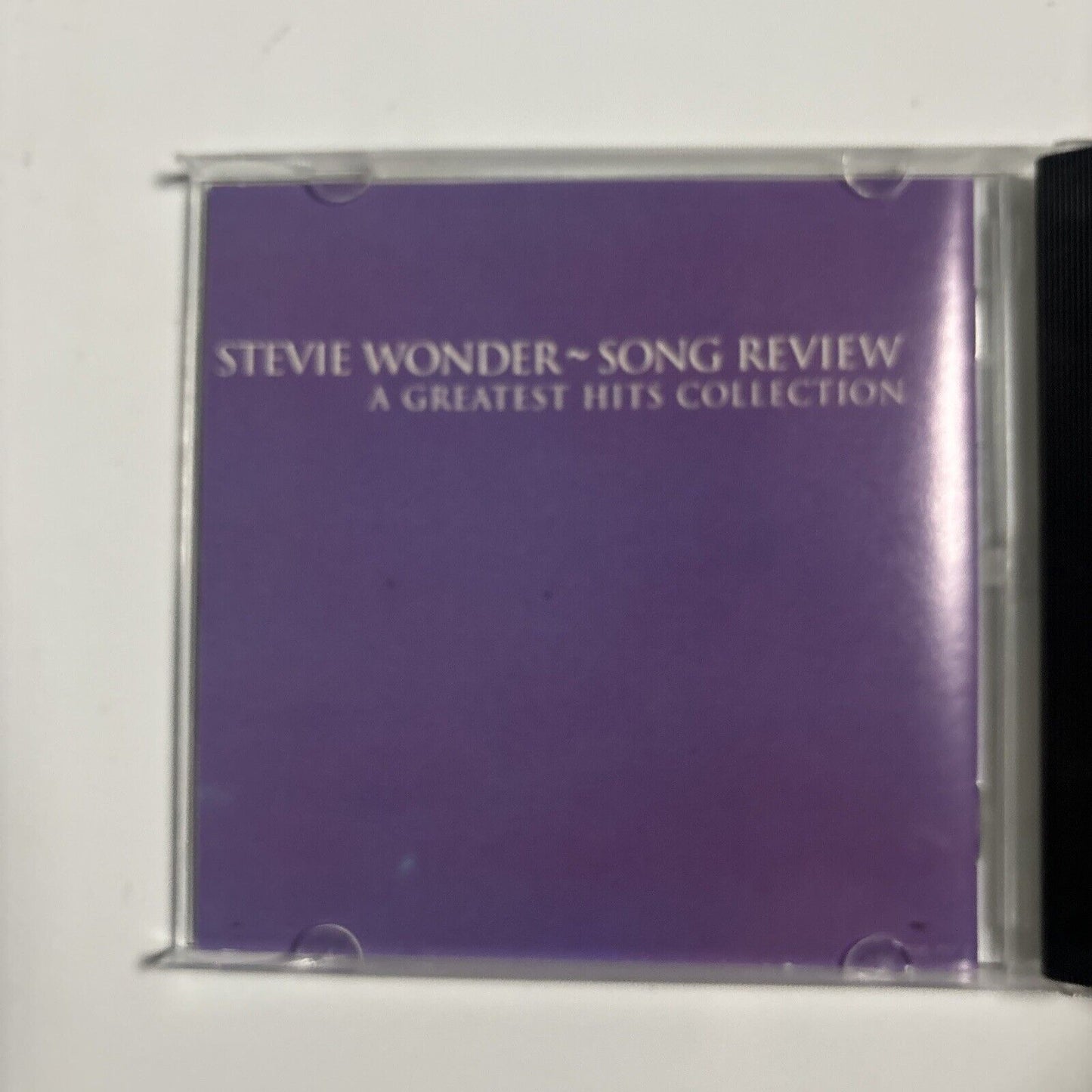 Stevie Wonder - Song Review: a Greatest Hits Collection (CD, 1996) 412710