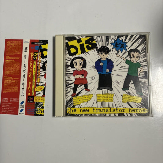 Bis - The New Transistor Heroes (CD, 1997) Japan SRC-8264 Obi