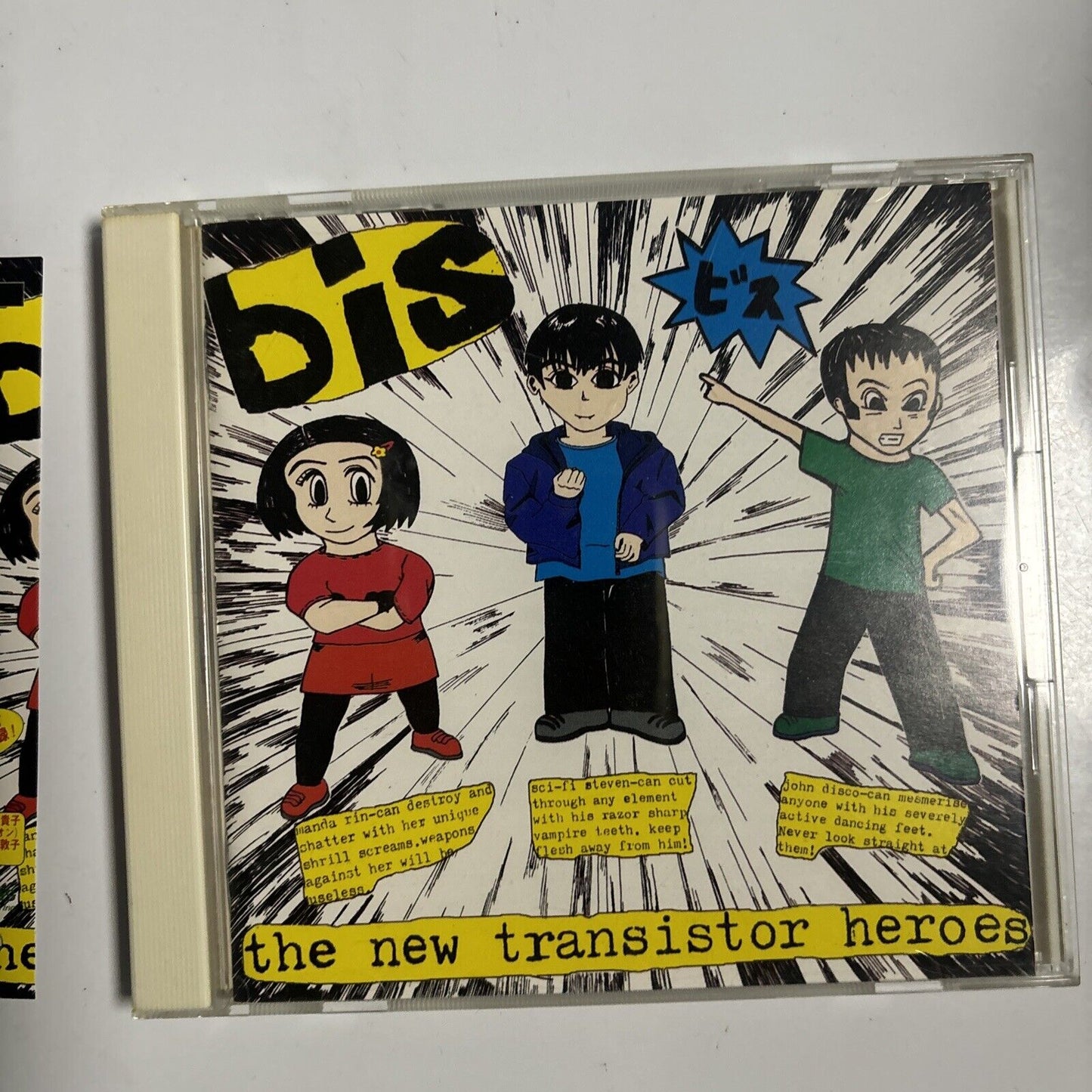 Bis - The New Transistor Heroes (CD, 1997) Japan SRC-8264 Obi