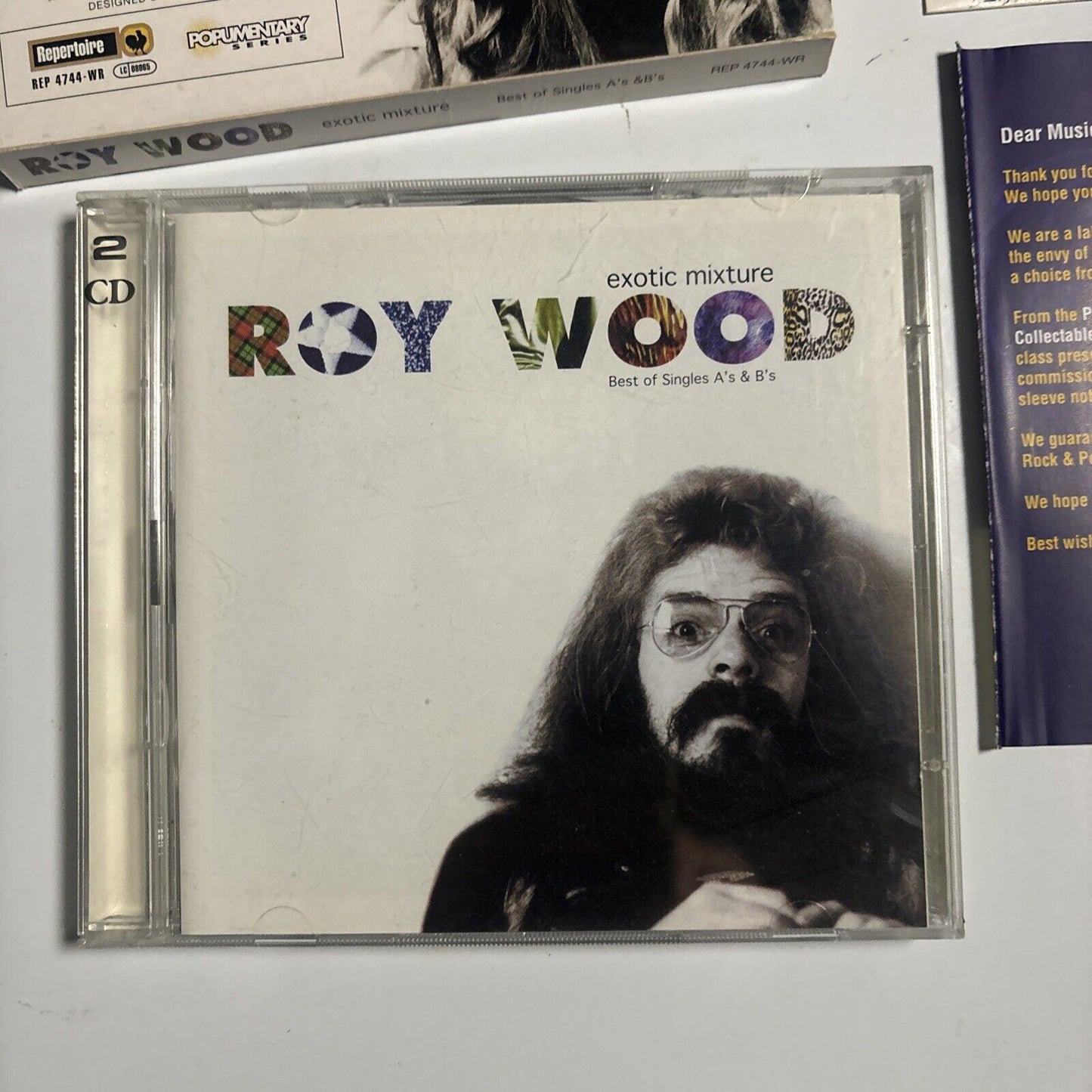 Roy Wood - Exotic Mixture - Best Of Singles A's & B's (CD, 1999) REP 4744-WR