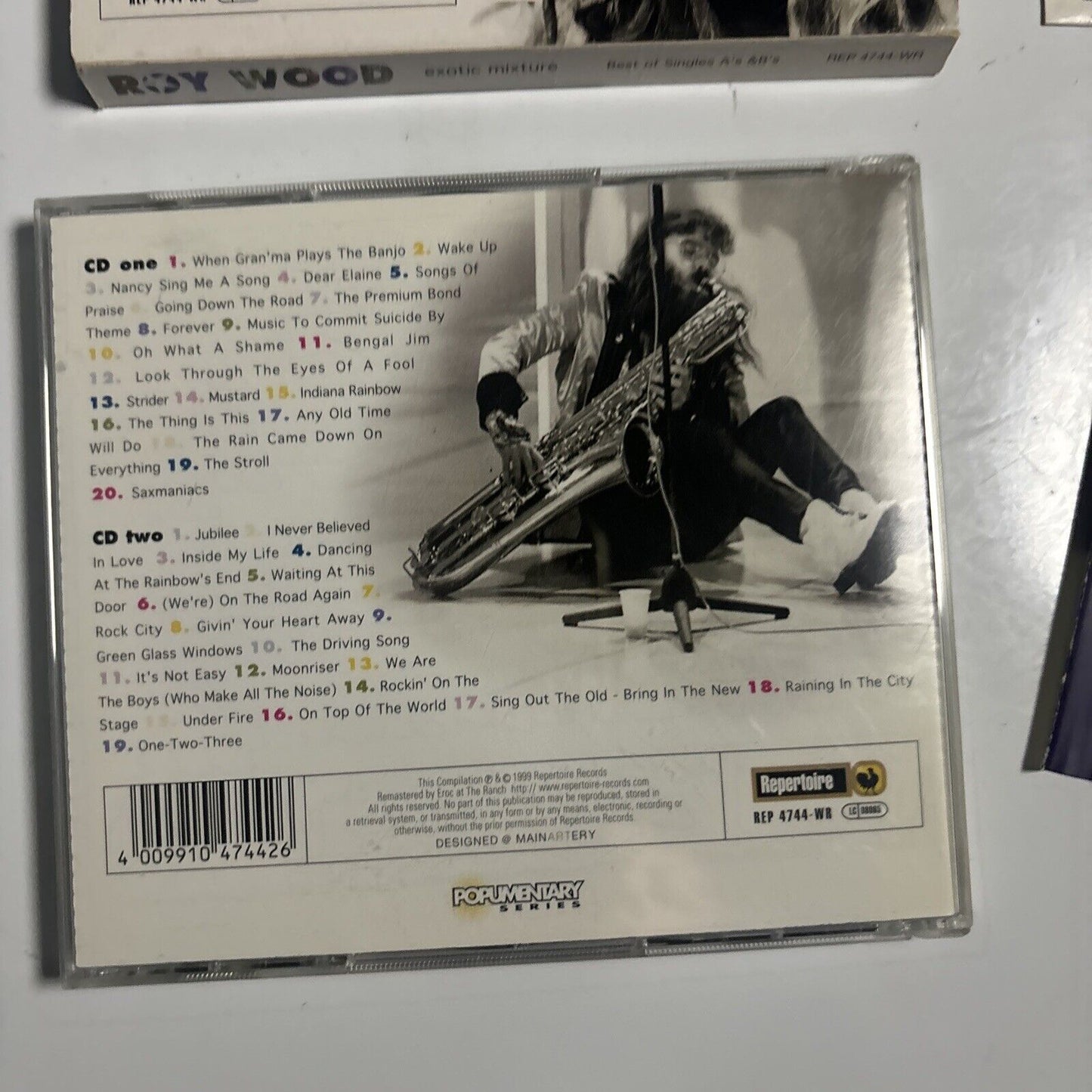 Roy Wood - Exotic Mixture - Best Of Singles A's & B's (CD, 1999) REP 4744-WR