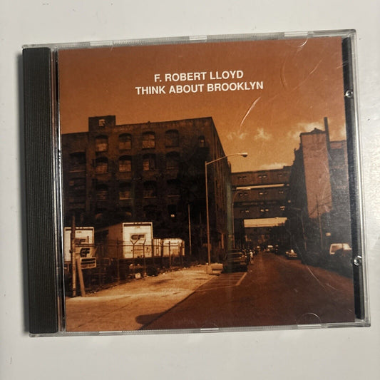 F. Robert Lloyd - Think About Brooklyn (CD, 1993) DE 391382 Jazz Rock Blues