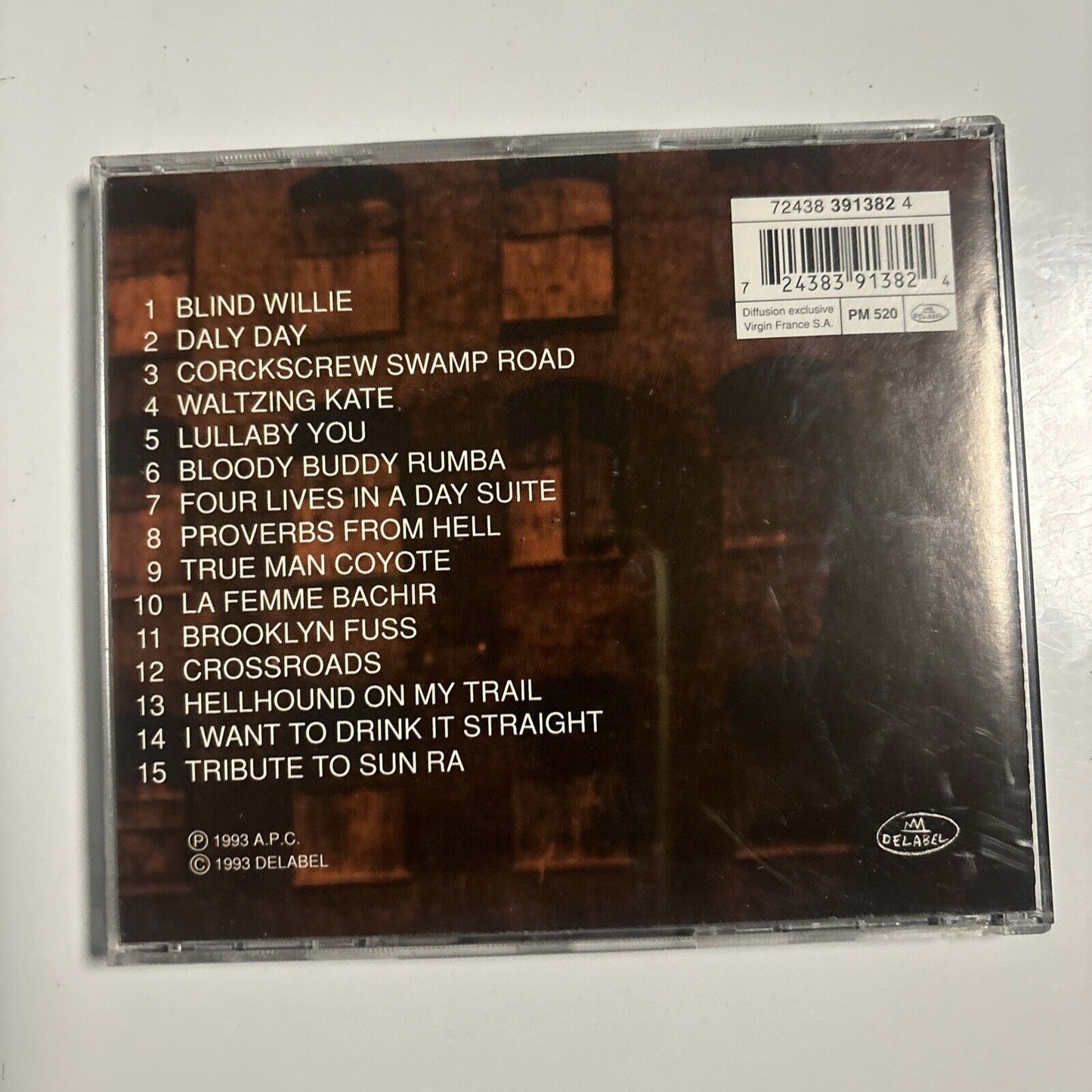 F. Robert Lloyd - Think About Brooklyn (CD, 1993) DE 391382 Jazz Rock Blues