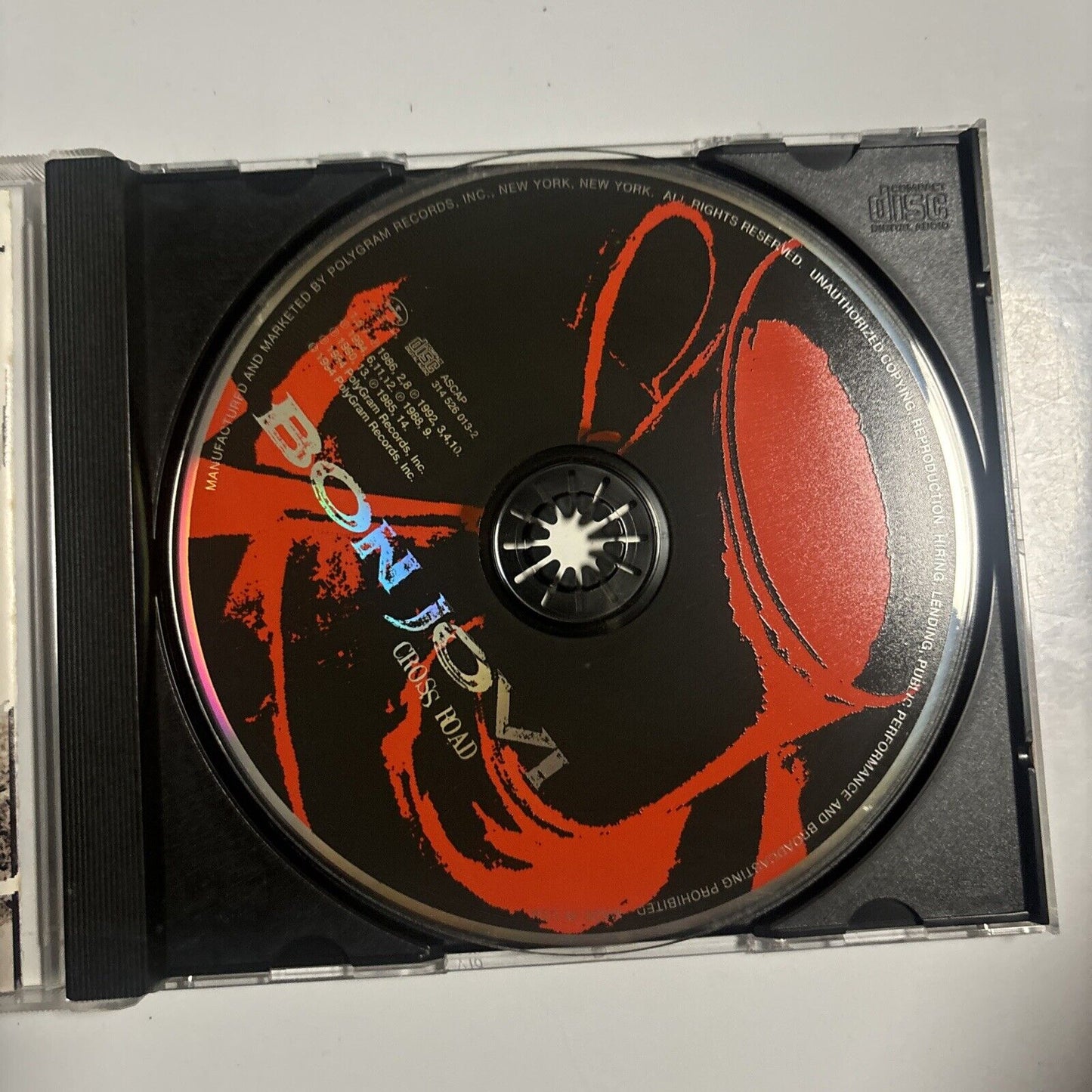 Bon Jovi - Cross Road: the Best of Bon Jovi (CD, 1994) PolyGram 383640