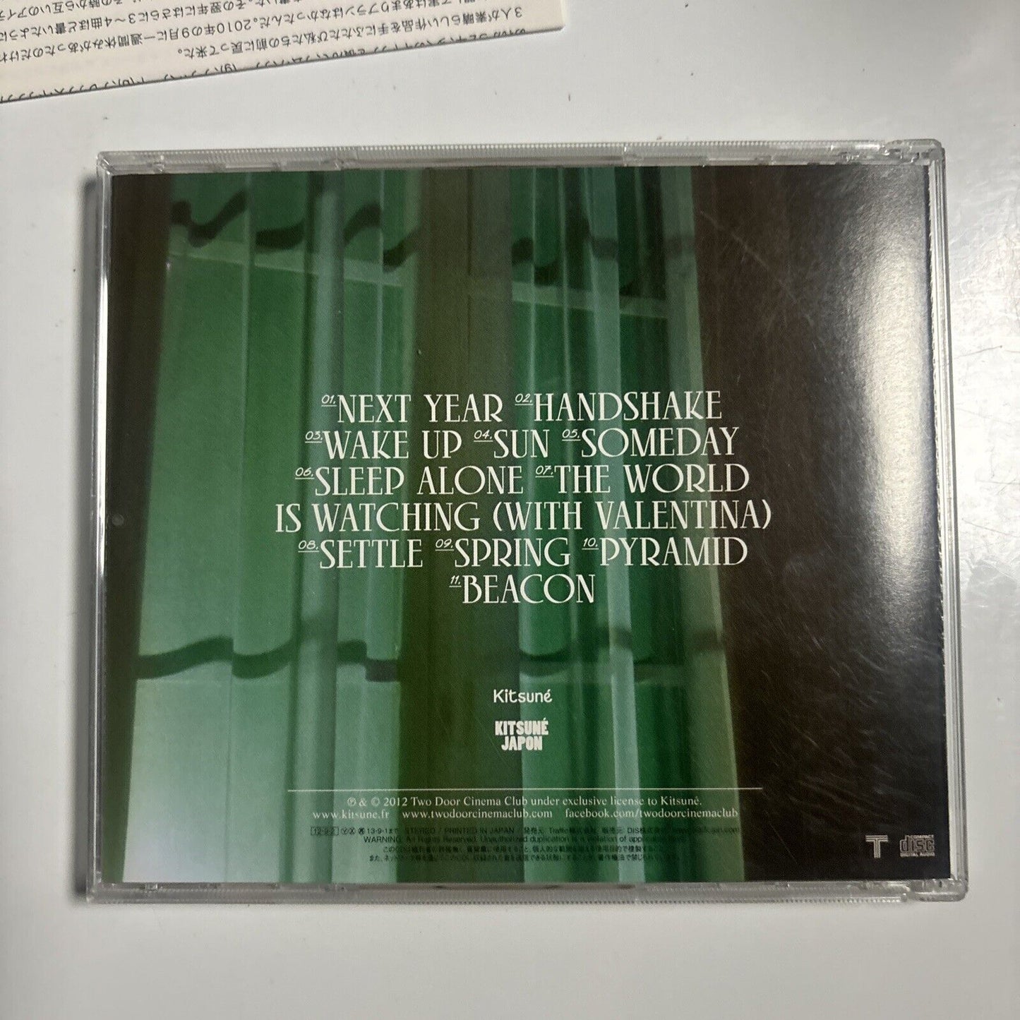 Two Door Cinema Club - Beacon (CD, 2012) Japan