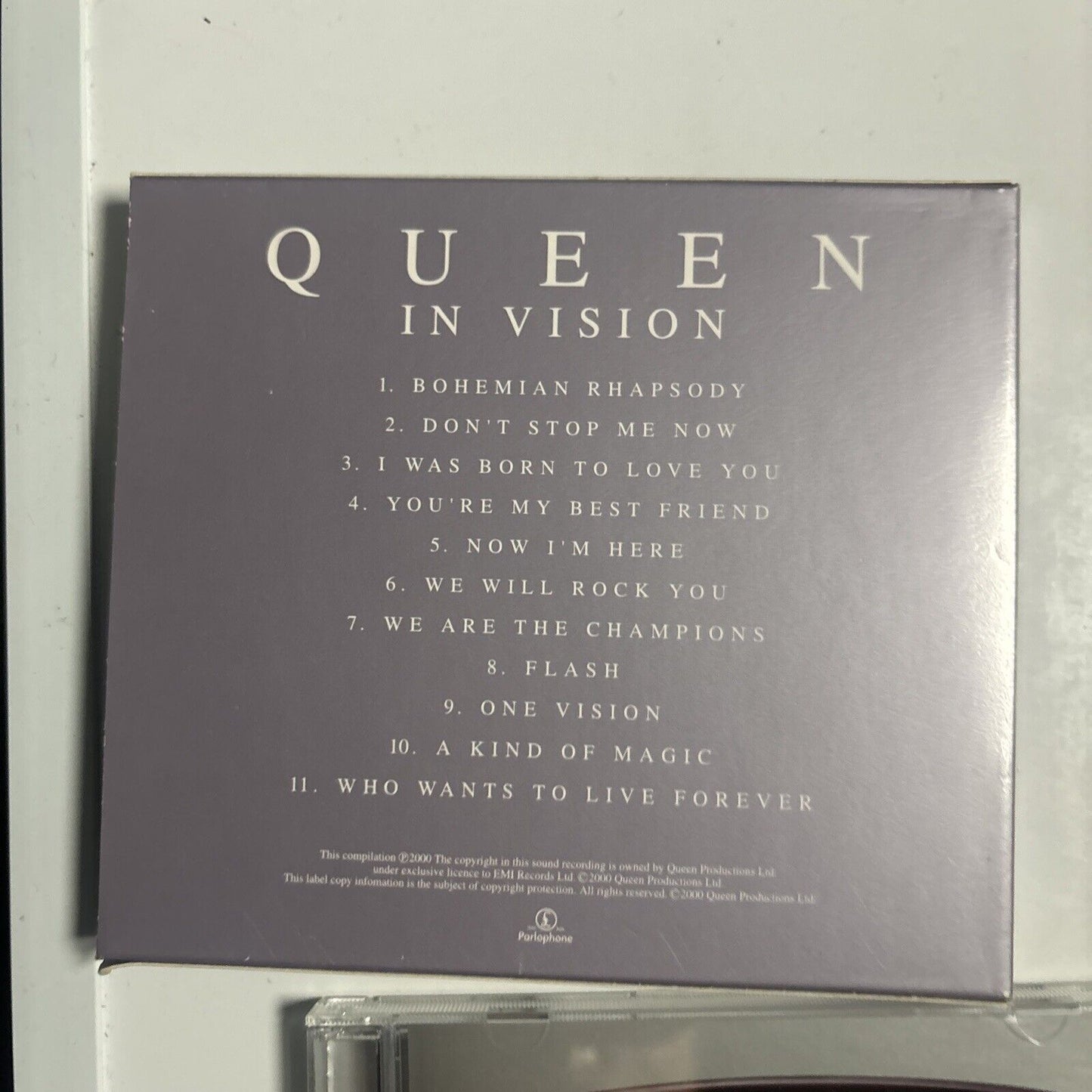 Queen - In Vision (CD, 2000) Japan TOCP-65455 Obi