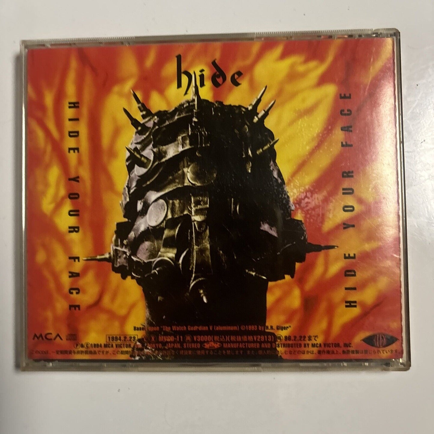 hide - Hide Your Face (CD, 1994) Japan Mvcd-11