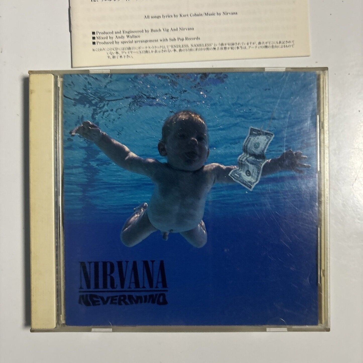 Nirvana - Nevermind (CD, 1991) Japan MVC6-67