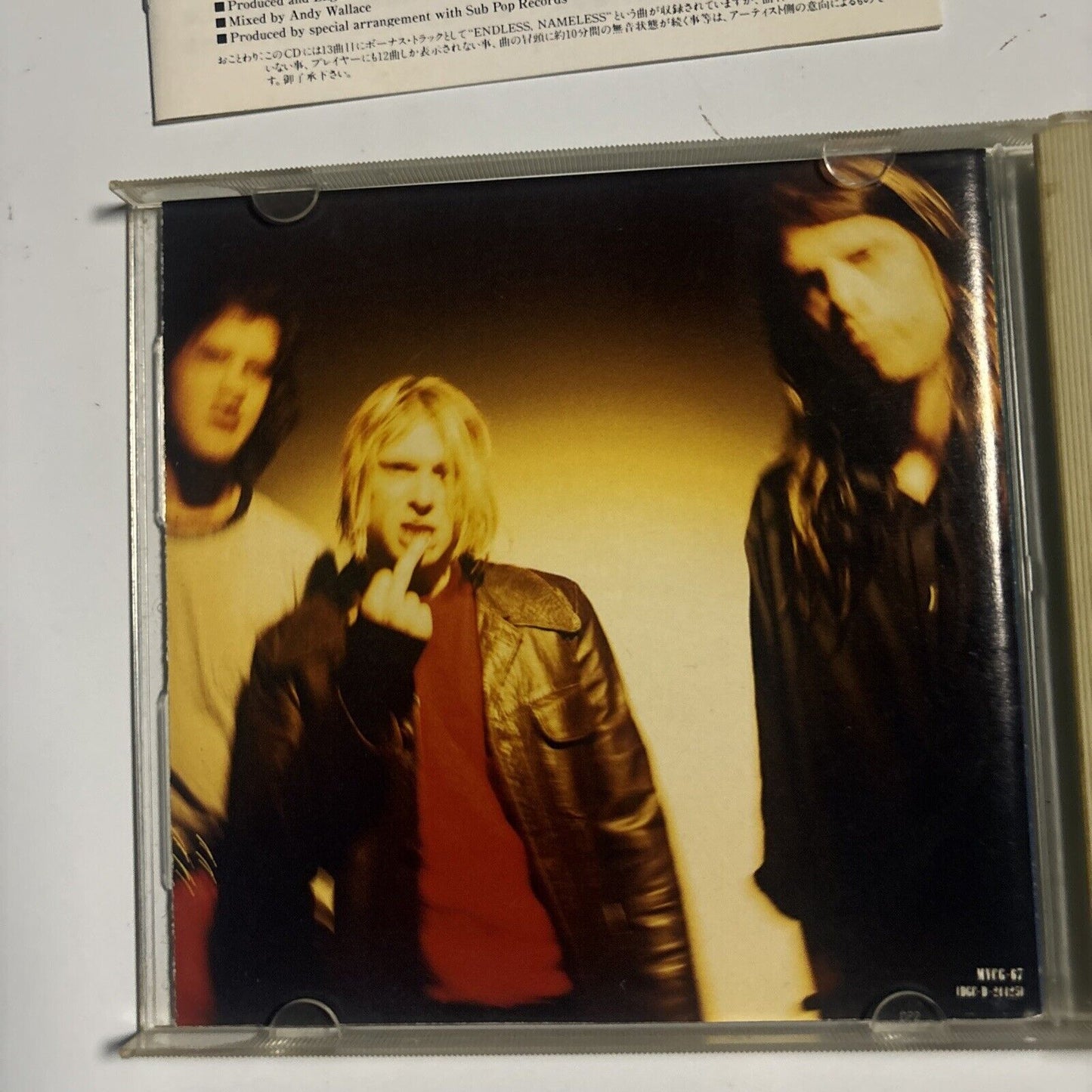 Nirvana - Nevermind (CD, 1991) Japan MVC6-67