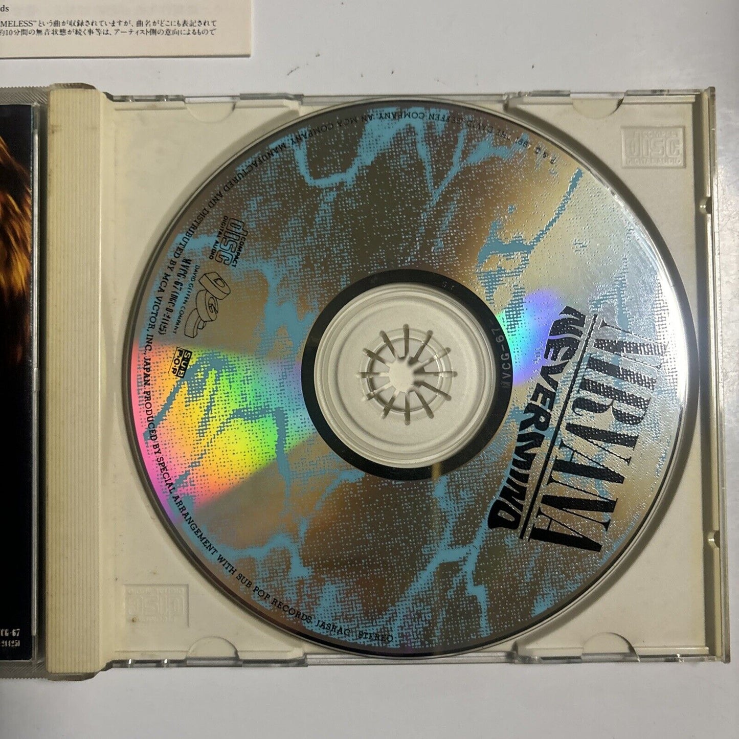 Nirvana - Nevermind (CD, 1991) Japan MVC6-67