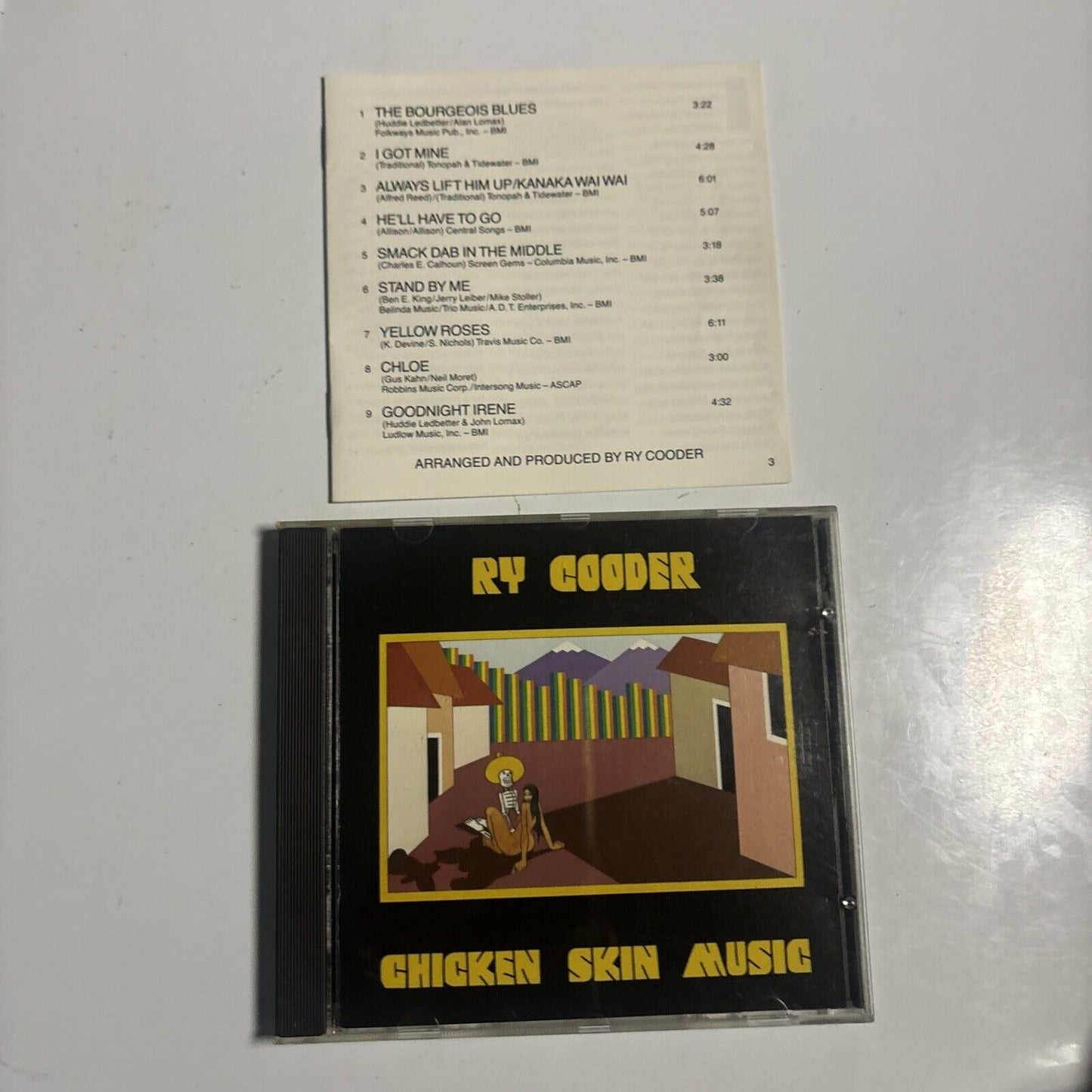 Ry Cooder - Chicken Skin Music (CD, 1988) Japan 20p2-2104 Reprise Records