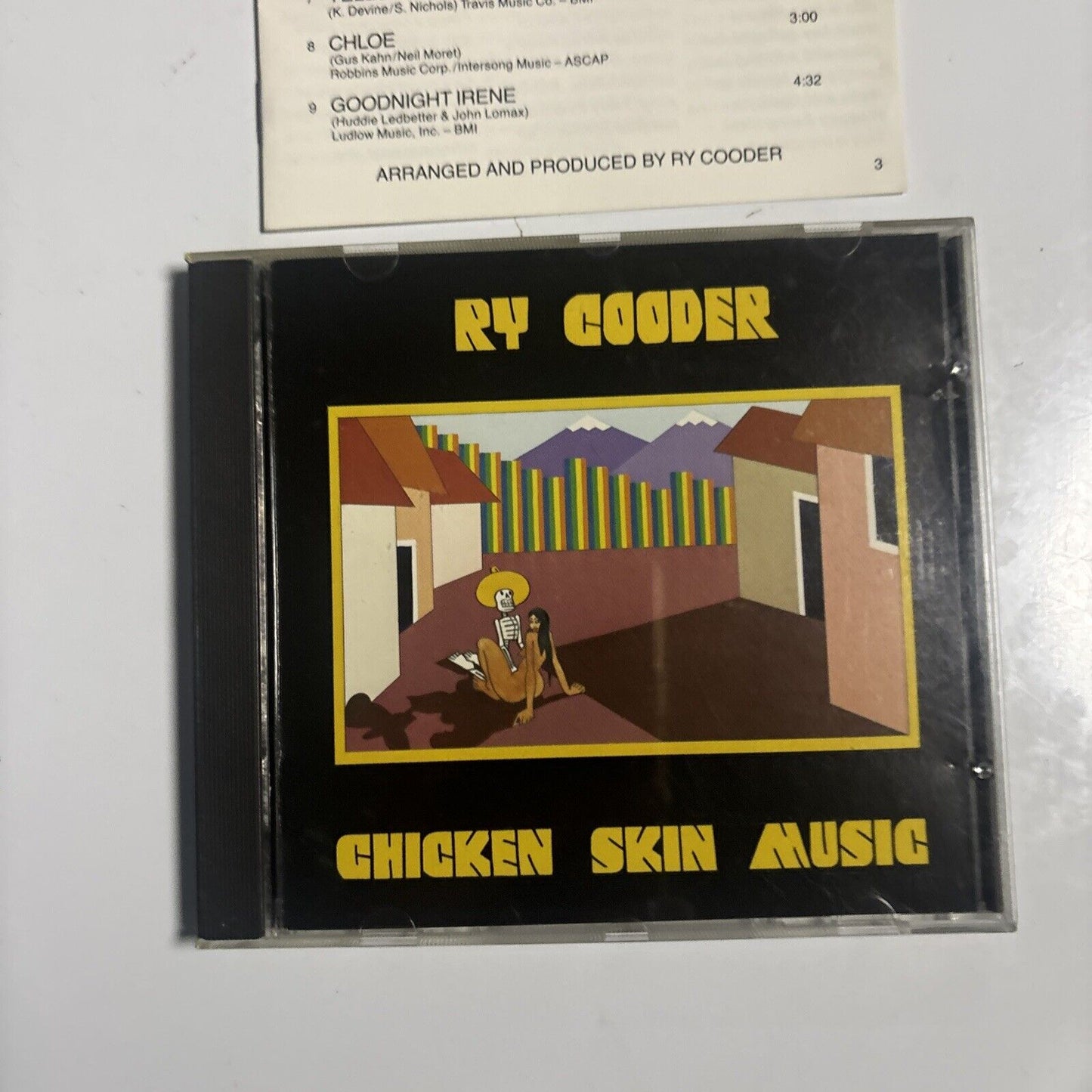 Ry Cooder - Chicken Skin Music (CD, 1988) Japan 20p2-2104 Reprise Records