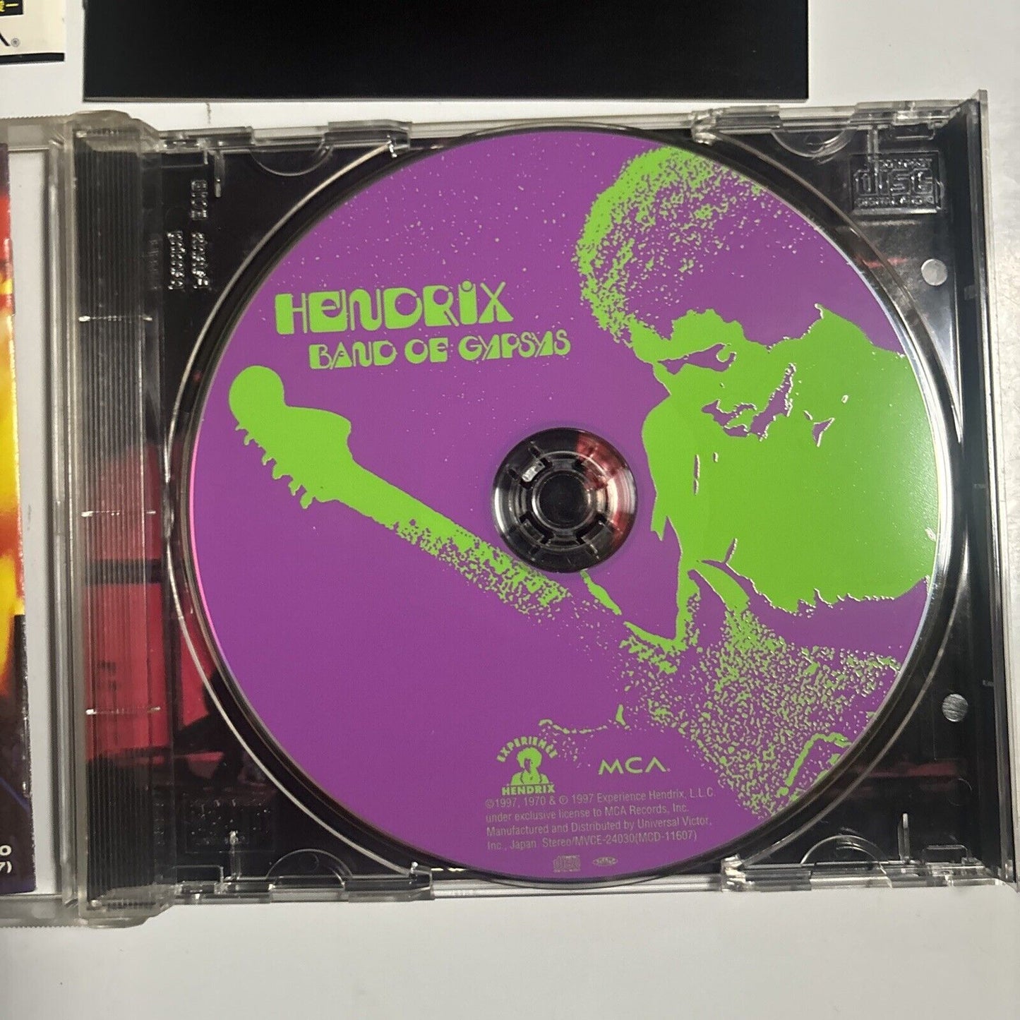 Hendrix - Band Of Gypsys (CD, 1997) Japan MVCE-24030 Obi