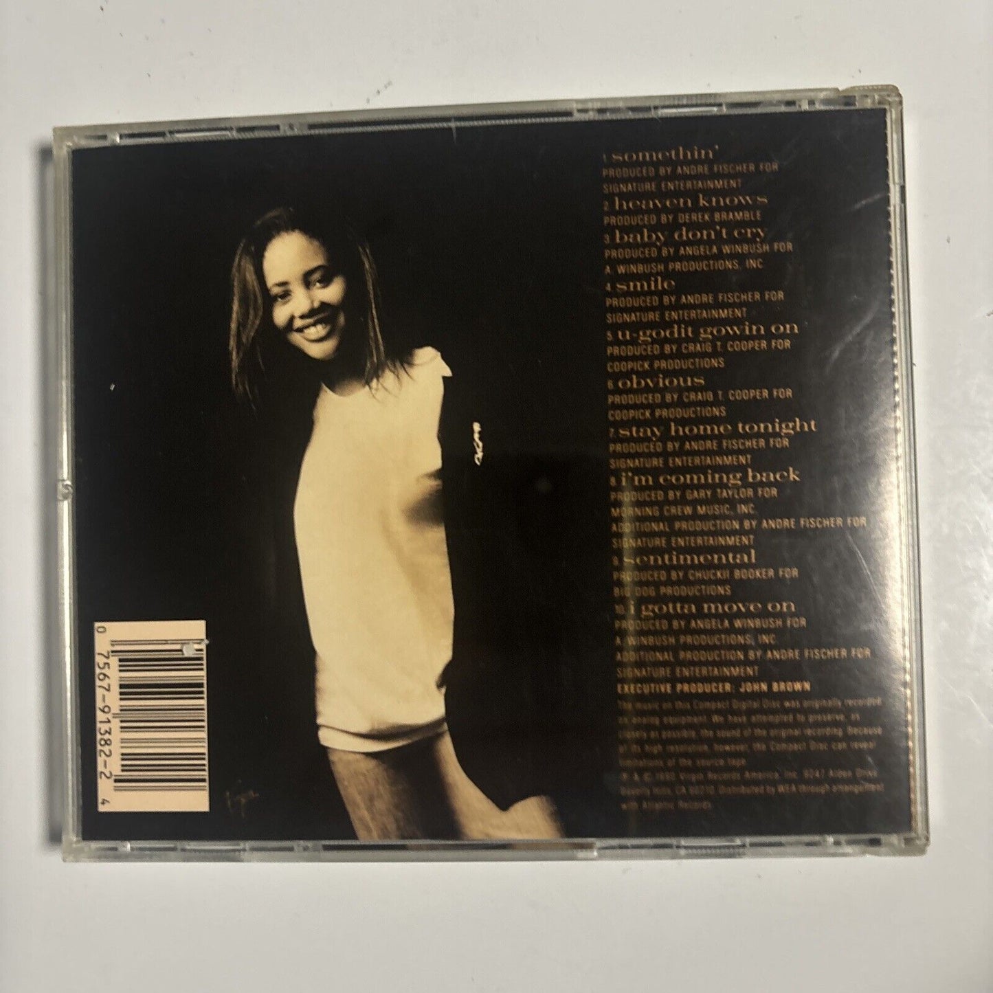 Lalah Hathaway - Lalah Hathaway (CD, 1990)  91382-2