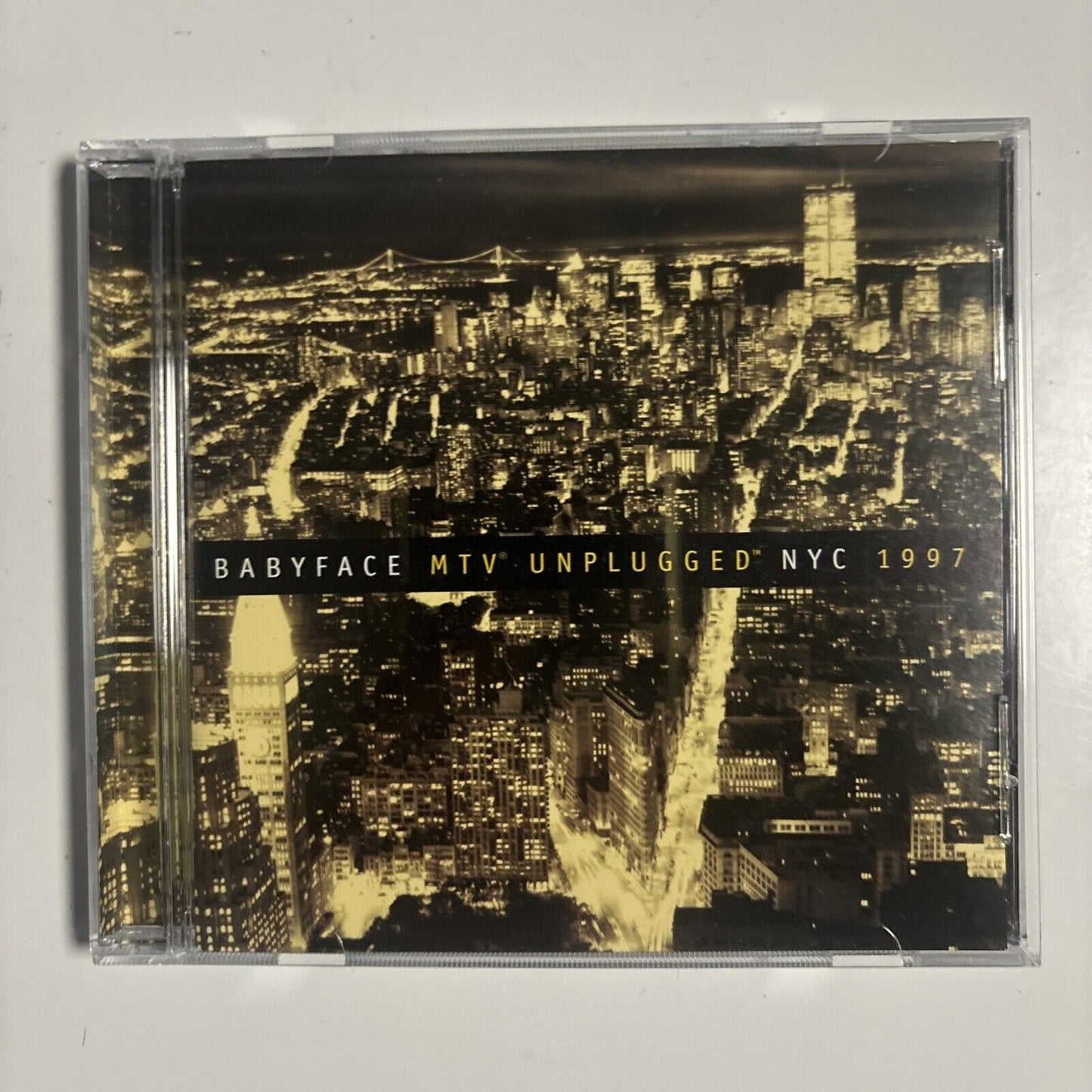 Babyface - MTV Unplugged NYC 1997 (CD, 1997) EK 68779 Funk/Soul