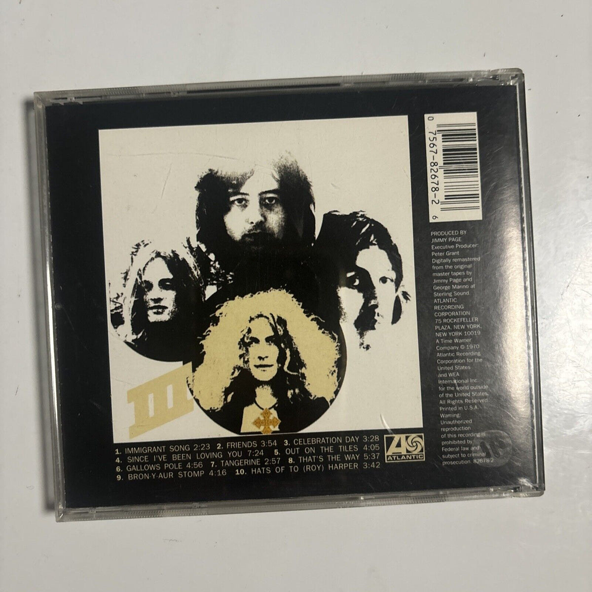 Led Zeppelin Retroactive Led Zeppelin - Led Zeppelin III (CD, 1994) 82678-2 – Retro Unit