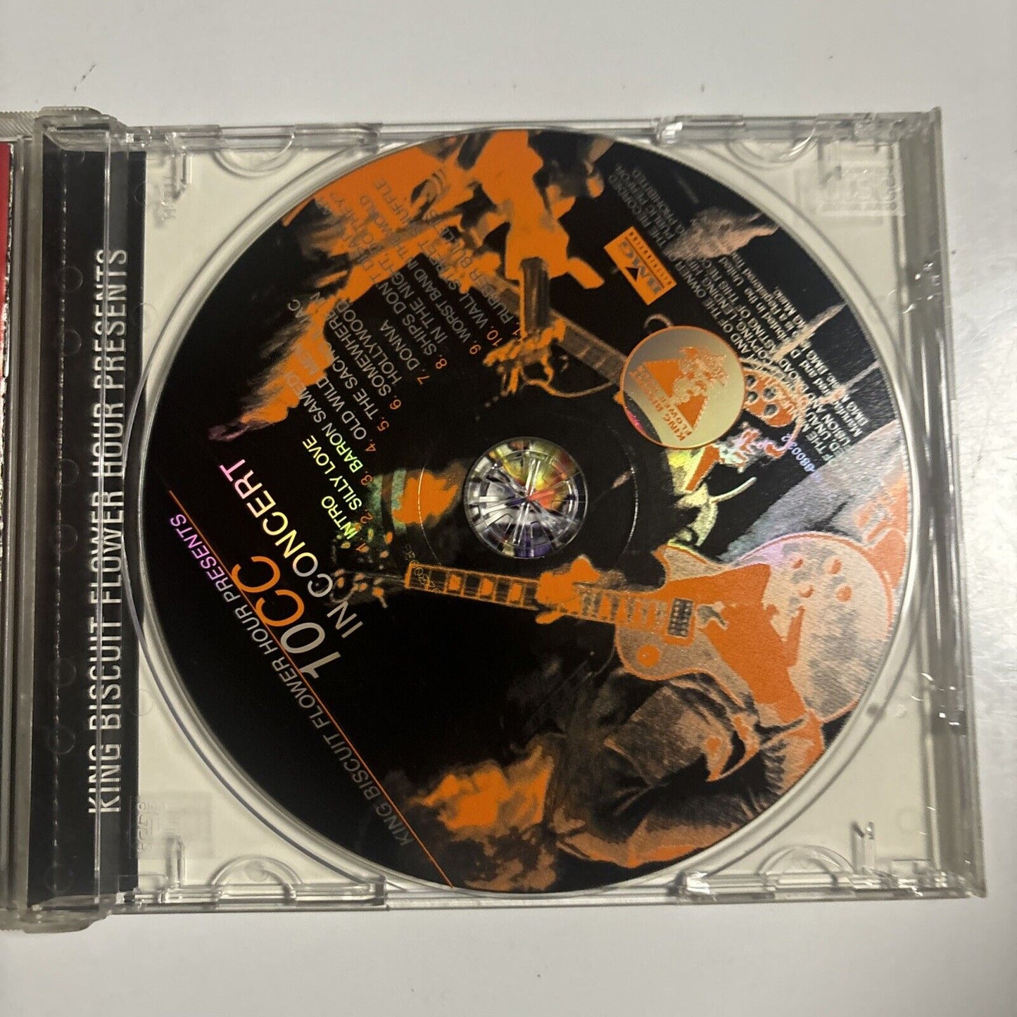 10cc - King Biscuit Flower Hour Presents 10cc In Concert (CD, 1995) KBFR-1995