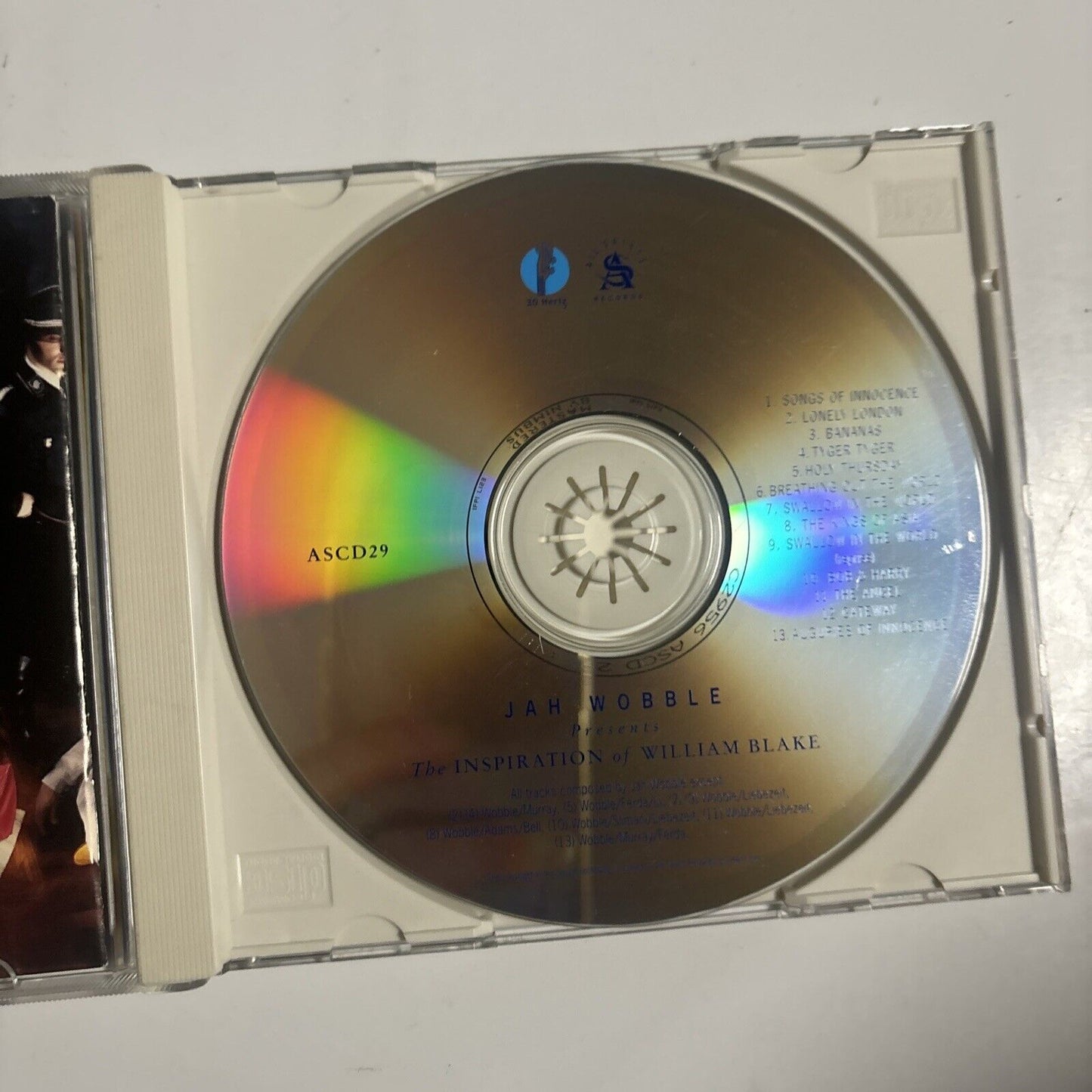 Jah Wobble's Invaders Of The Heart - Take Me To God (CD, 1994) Japan PHCR-1764