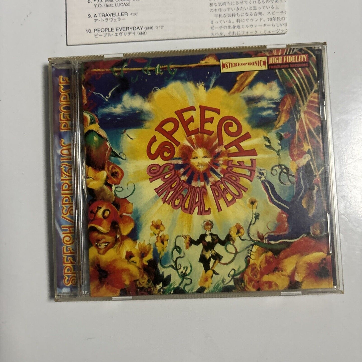 Speech - Spiritual People (CD, 2000) Japan tocp-65370